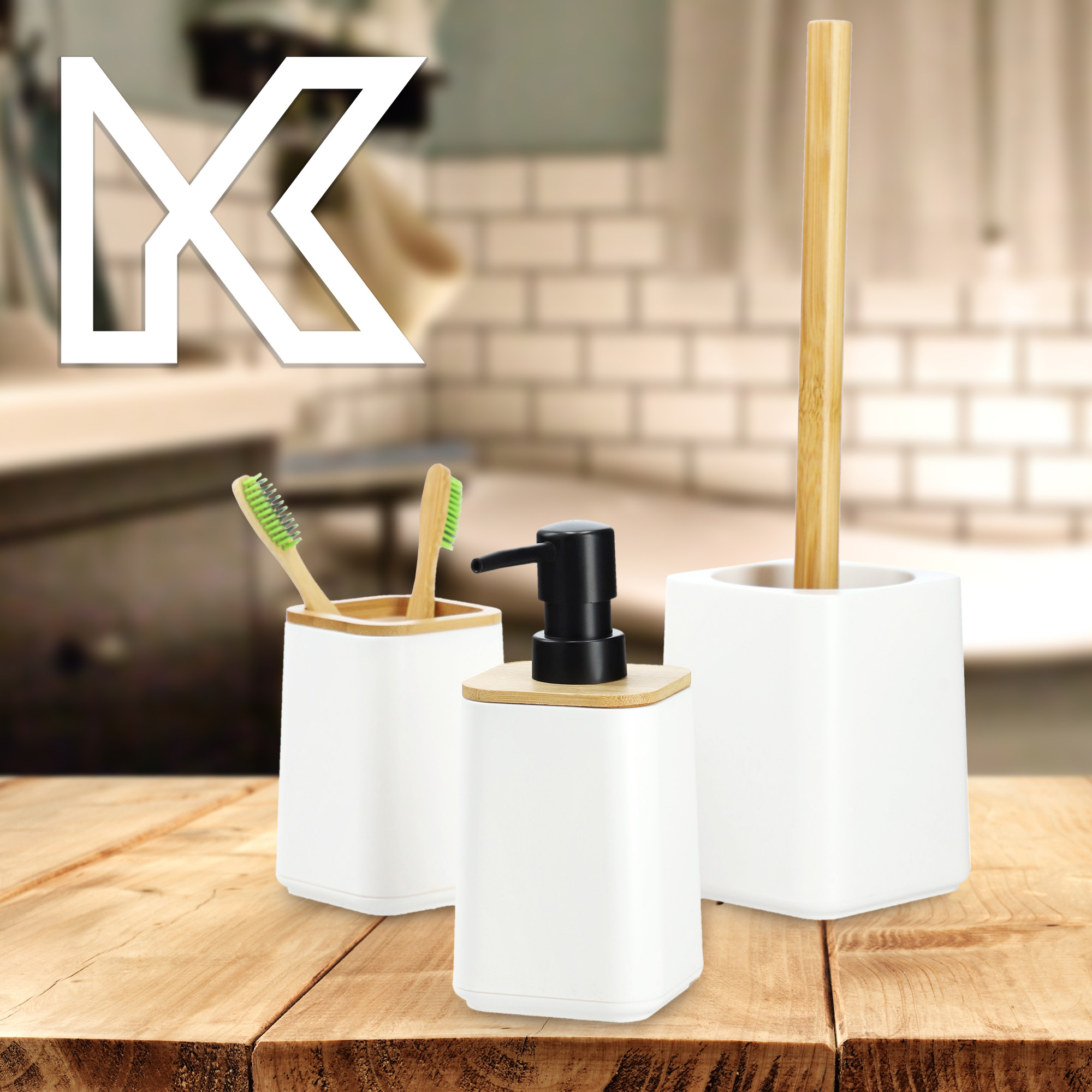 Dozownik na mydło z pompką Carrara, biały