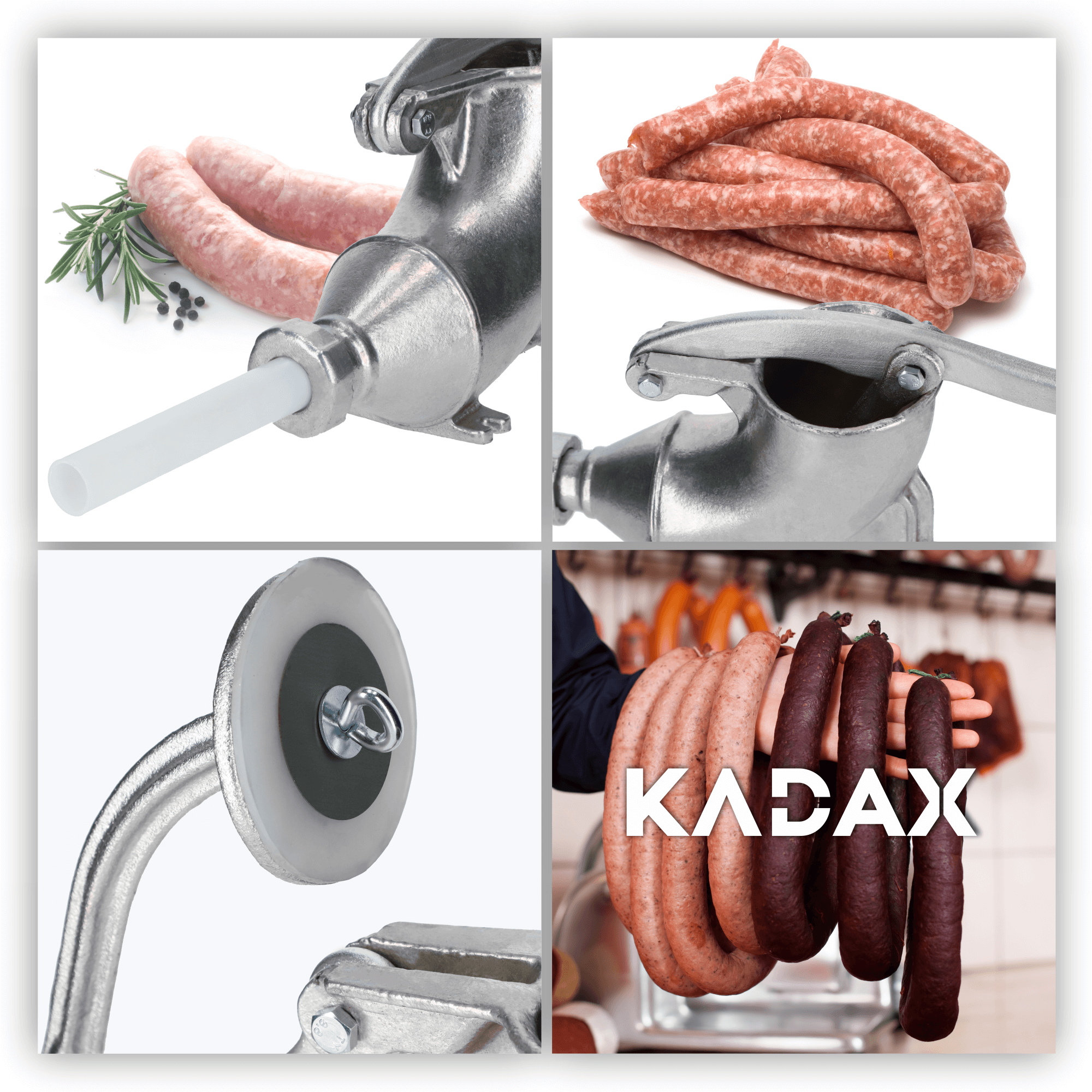 Ręczna nadziewarka do kiełbas 1,5 kg