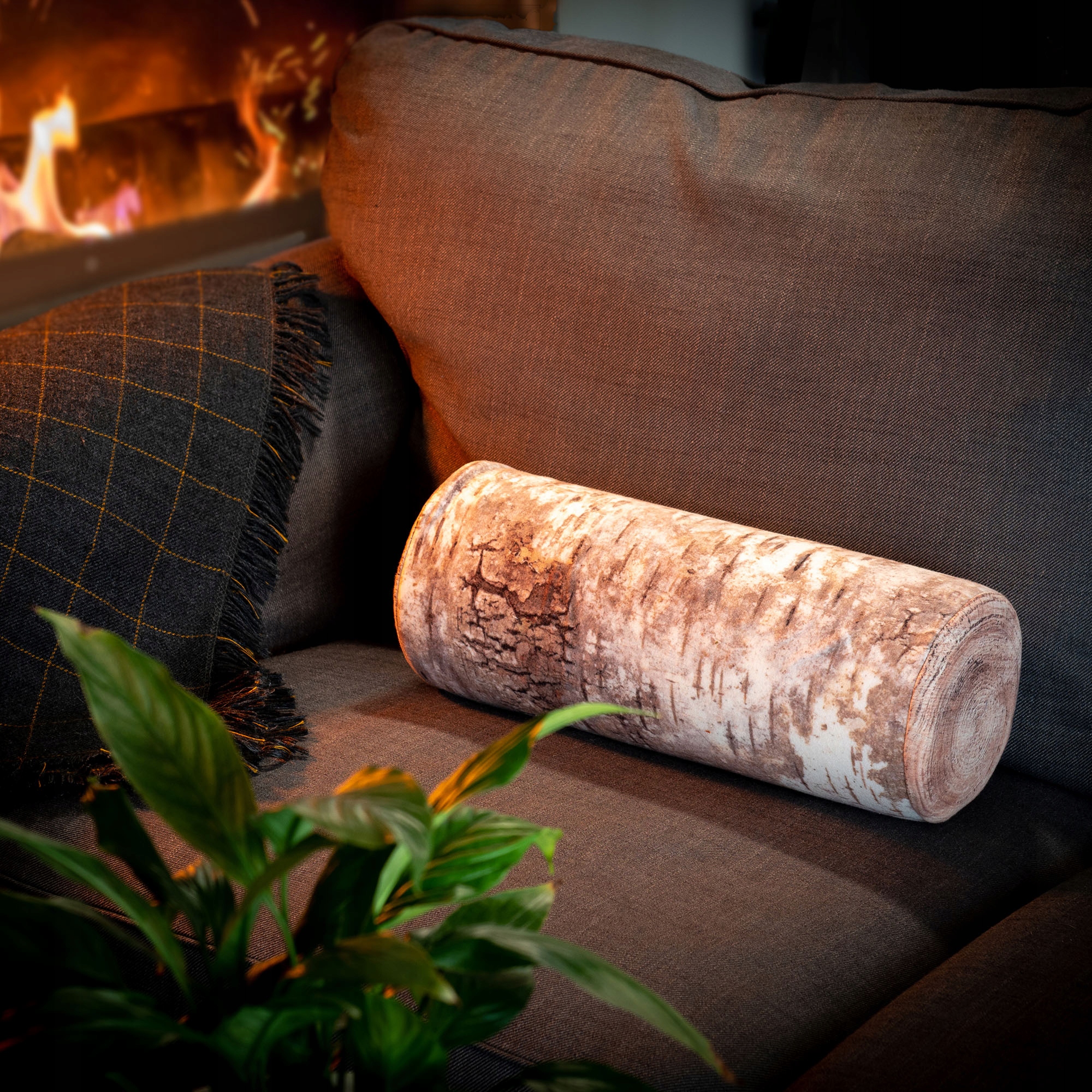 Poduszka anatomiczna wałek Cese 15 x 40 cm, brzoza