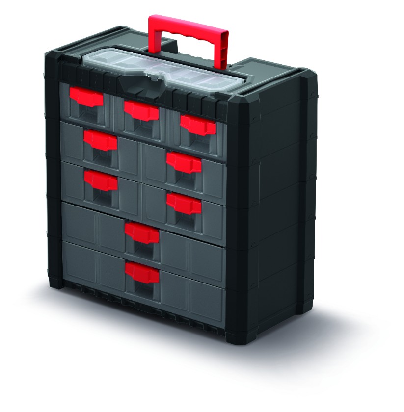 KISTENBERG Organizer narzędziowy Multicase Cargo 501 - KMC501 - czarny