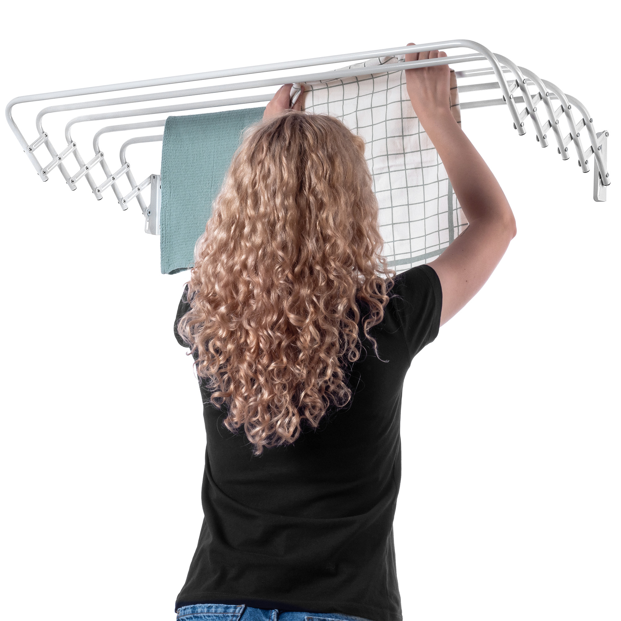 Suszarka ścienna harmonijkowa Brede 100 cm 5m