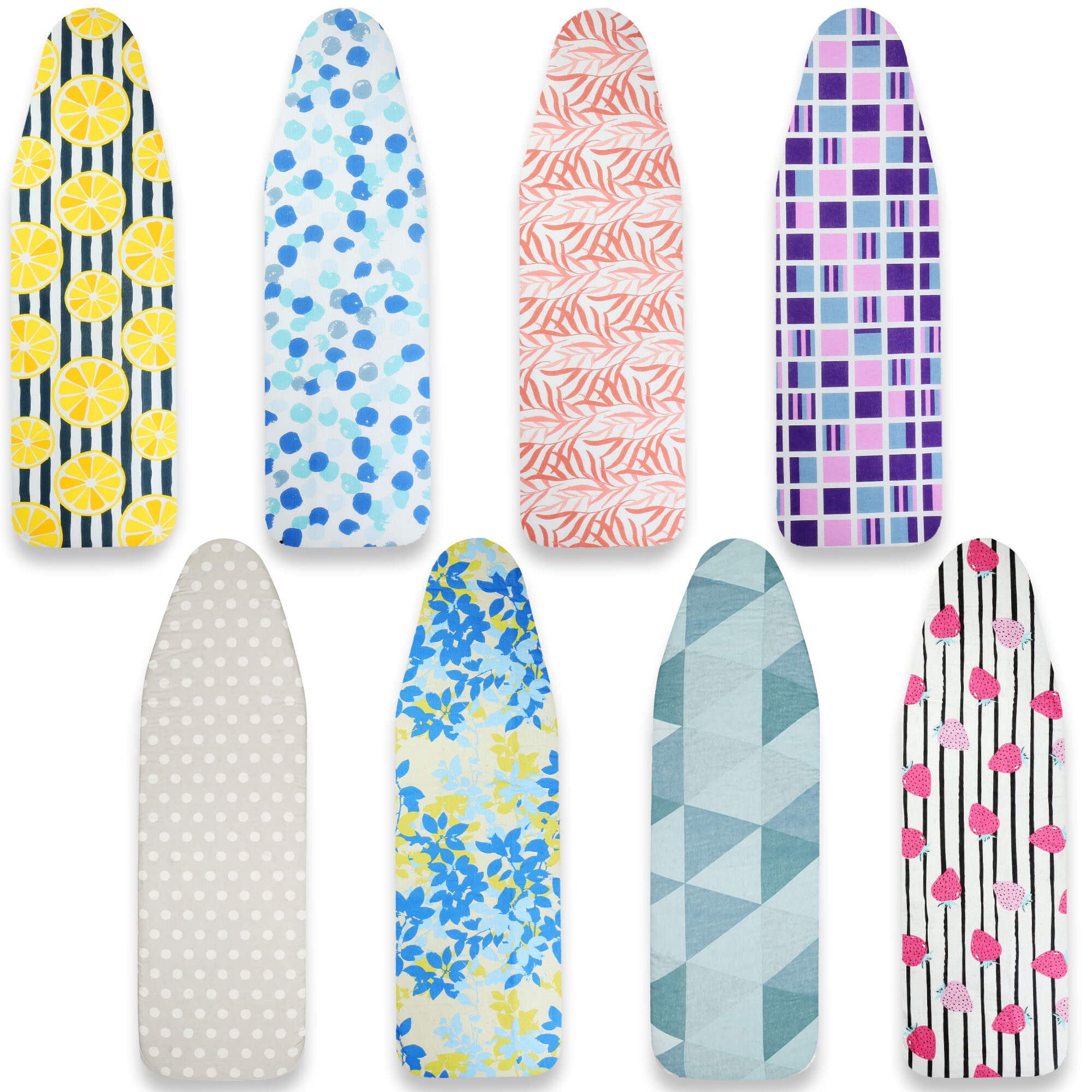 Pokrowiec na deskę do prasowania Tomar 137 x 50 cm niebieski geometryczny