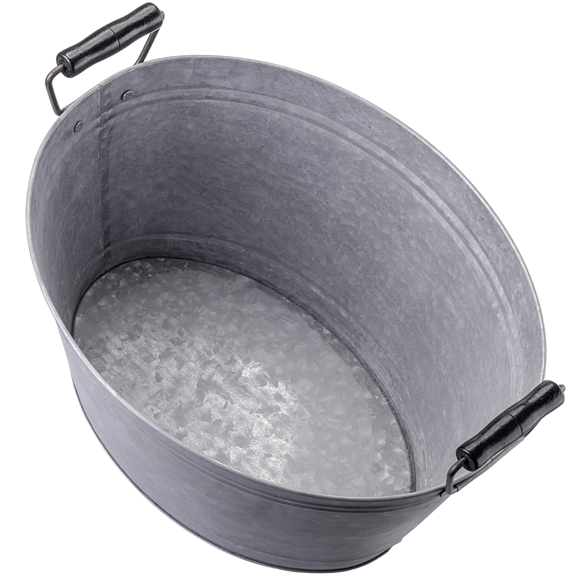 Zestaw stalowych misek ogrodowych Saix 19L + 13L + 6L