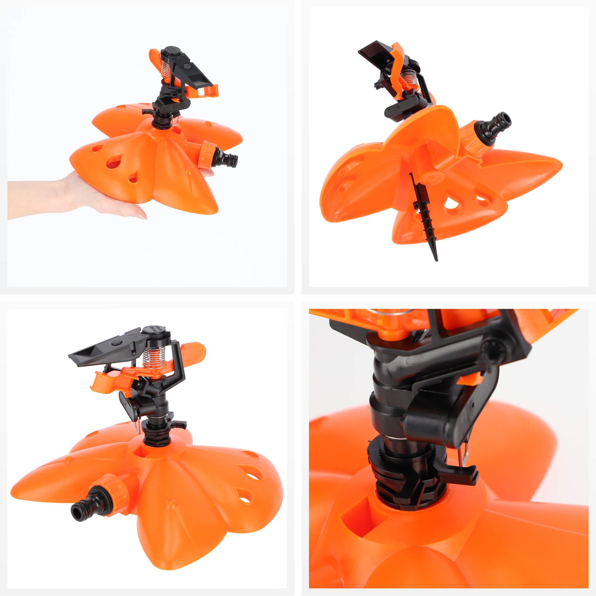 Zraszacz ogrodowy oscylacyjny 22 x 14 cm