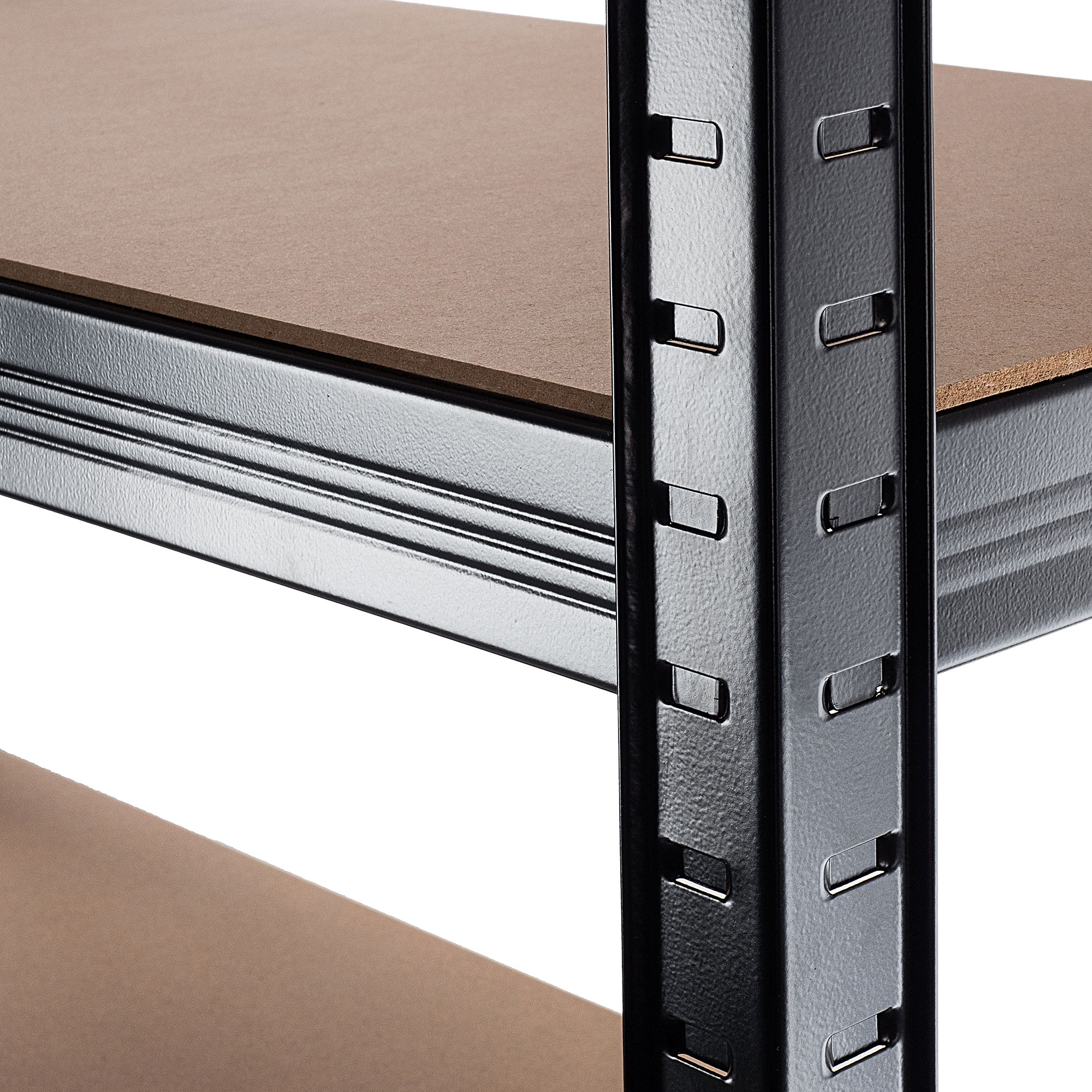 Regał metalowy 5-poziomowy Gien 875kg czarny