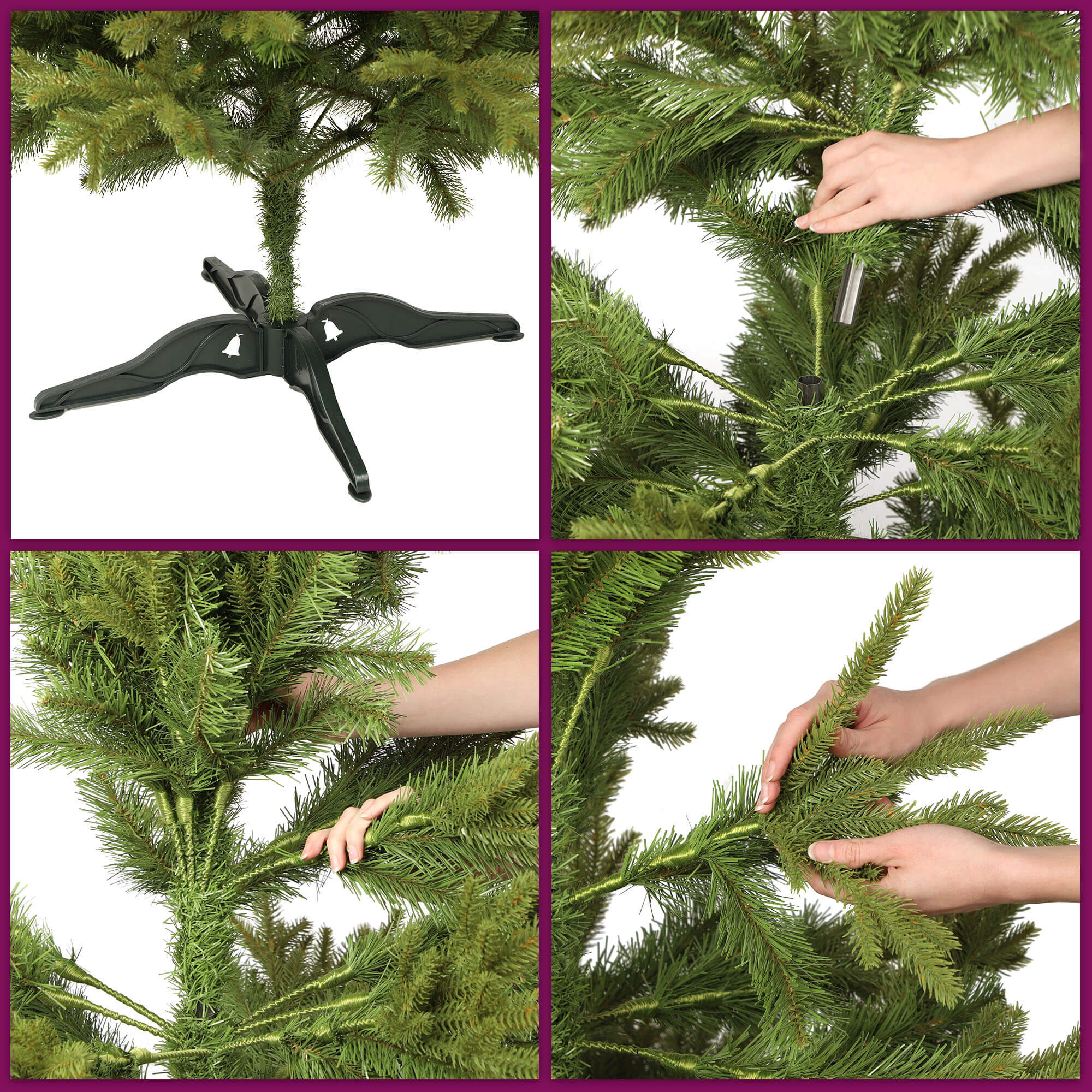 Choinka sztuczna świerk 220 cm