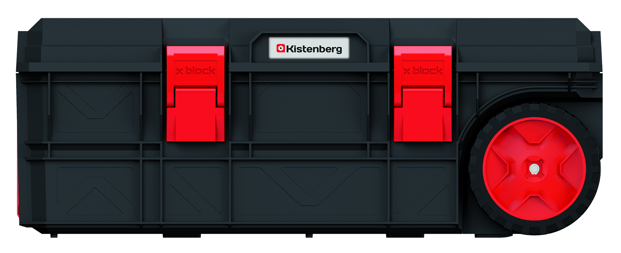 KISTENBERG Skrzynia narzędziowa na kołach X Block WAGON 80 W - KXB8040W - czarny