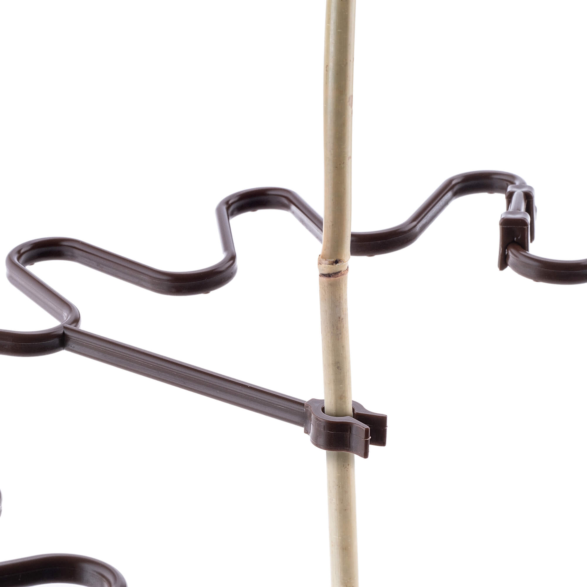 Obejma do roślin Montlaur 21 cm brązowa 20 szt.