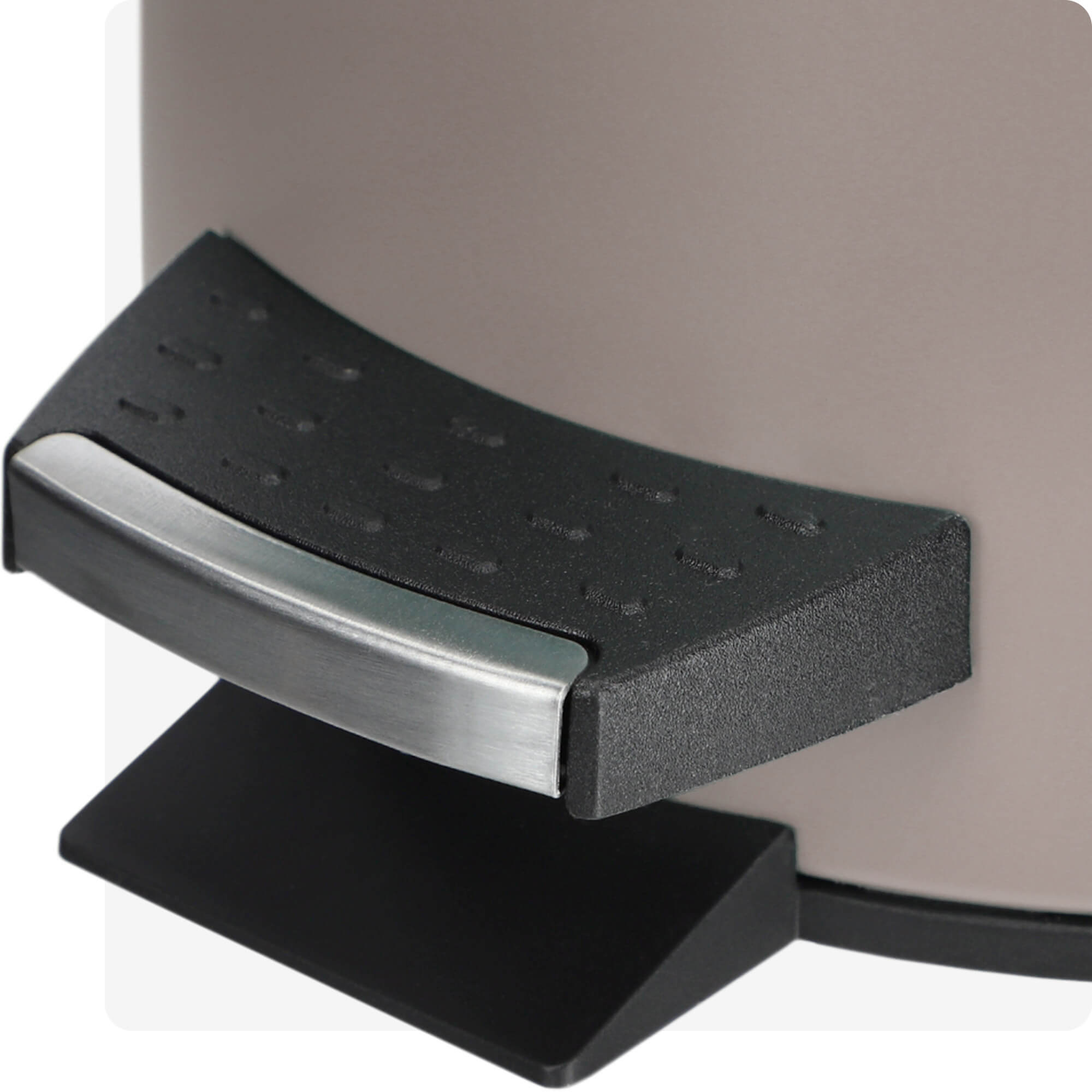 Kosz łazienkowy Linter beżowy, 3L