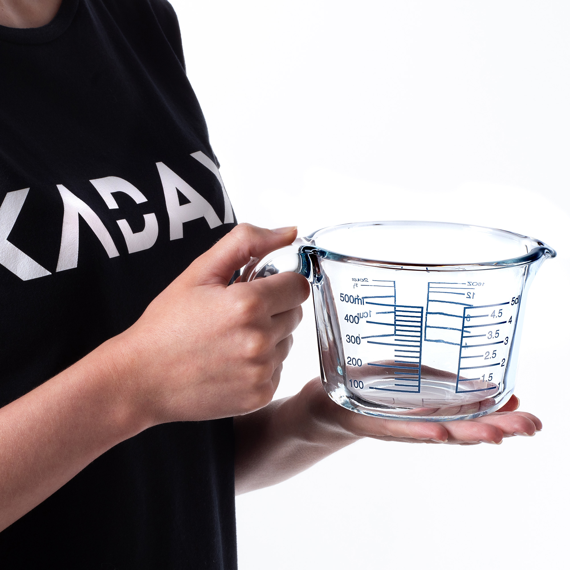 Szklana miarka Autol 500ml z podziałką