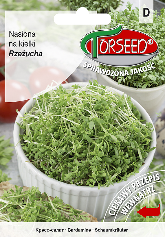 Nasiona na kiełki Rzeżucha 30g