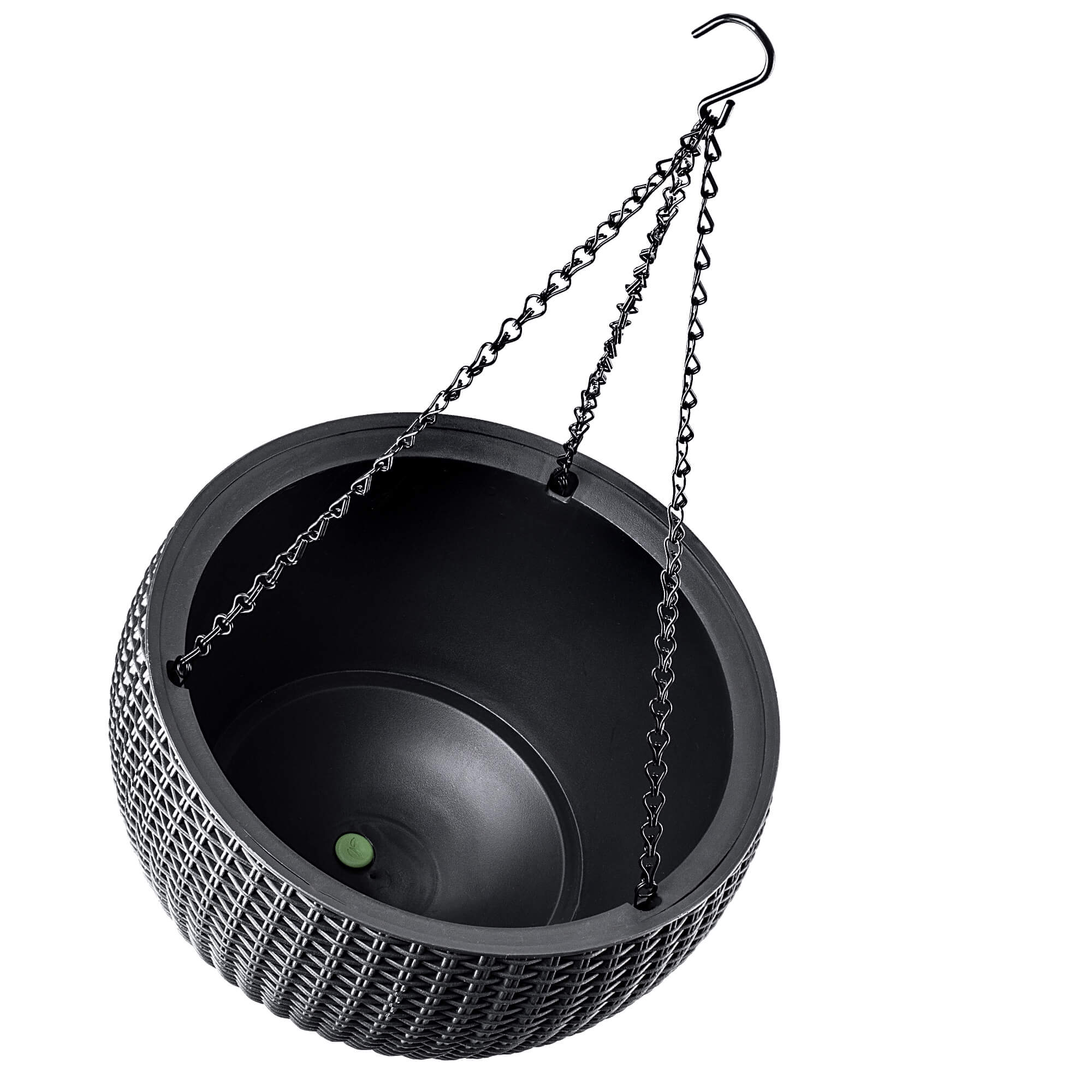 Doniczka wisząca Keter 35 cm, antracyt