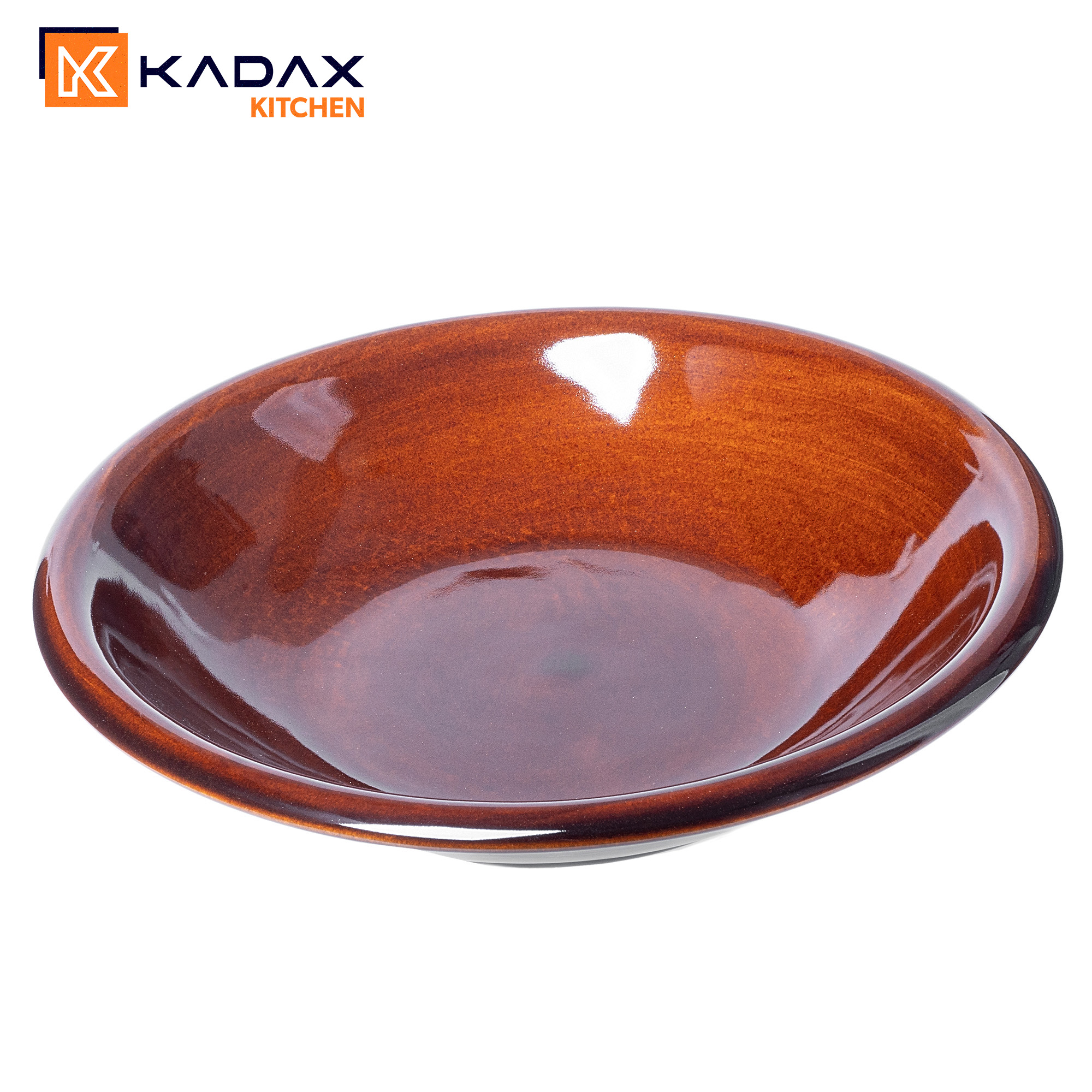 Talerz kamionkowy głęboki Olympia 23 cm, 6 szt.