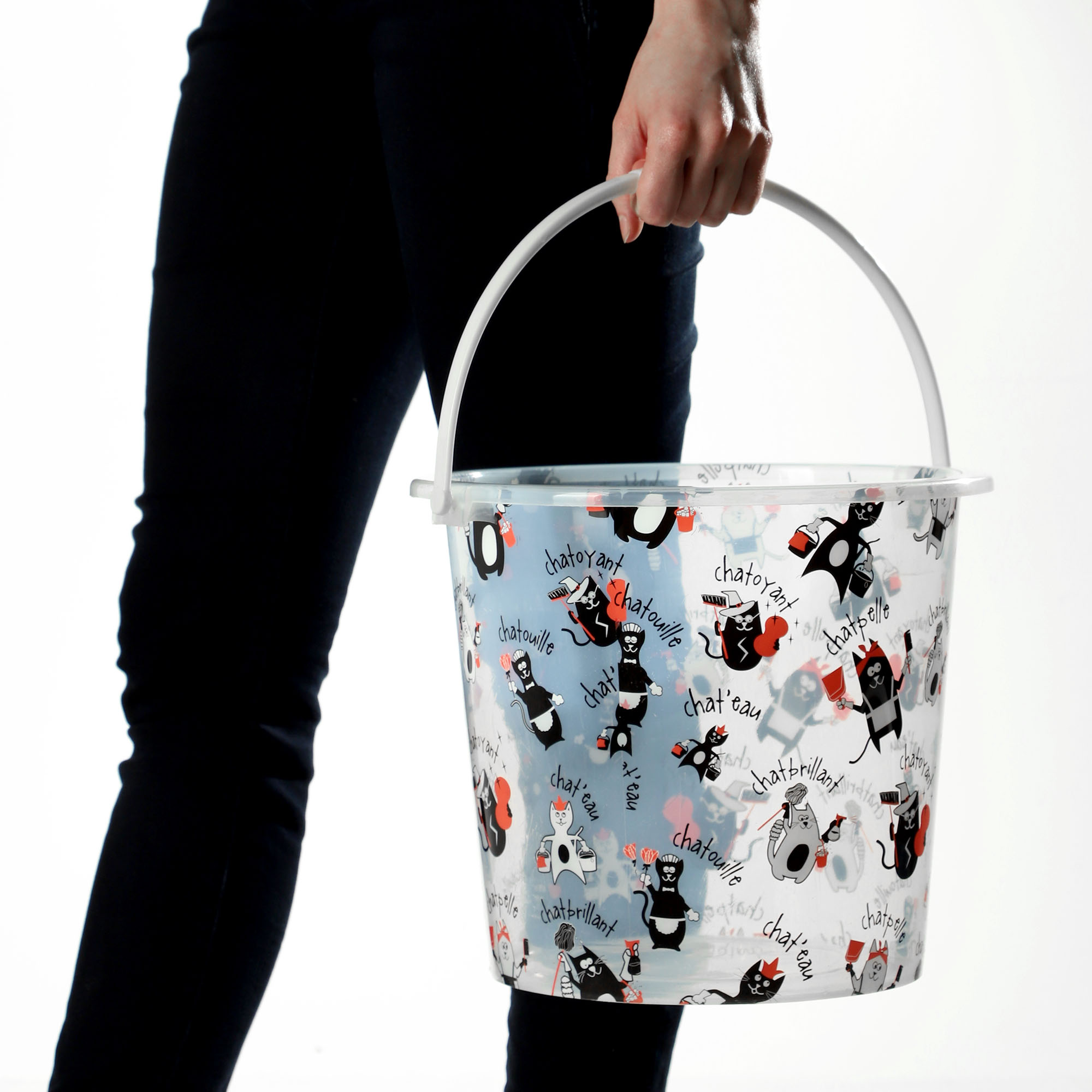 Wiadro plastikowe Ars 10L koty