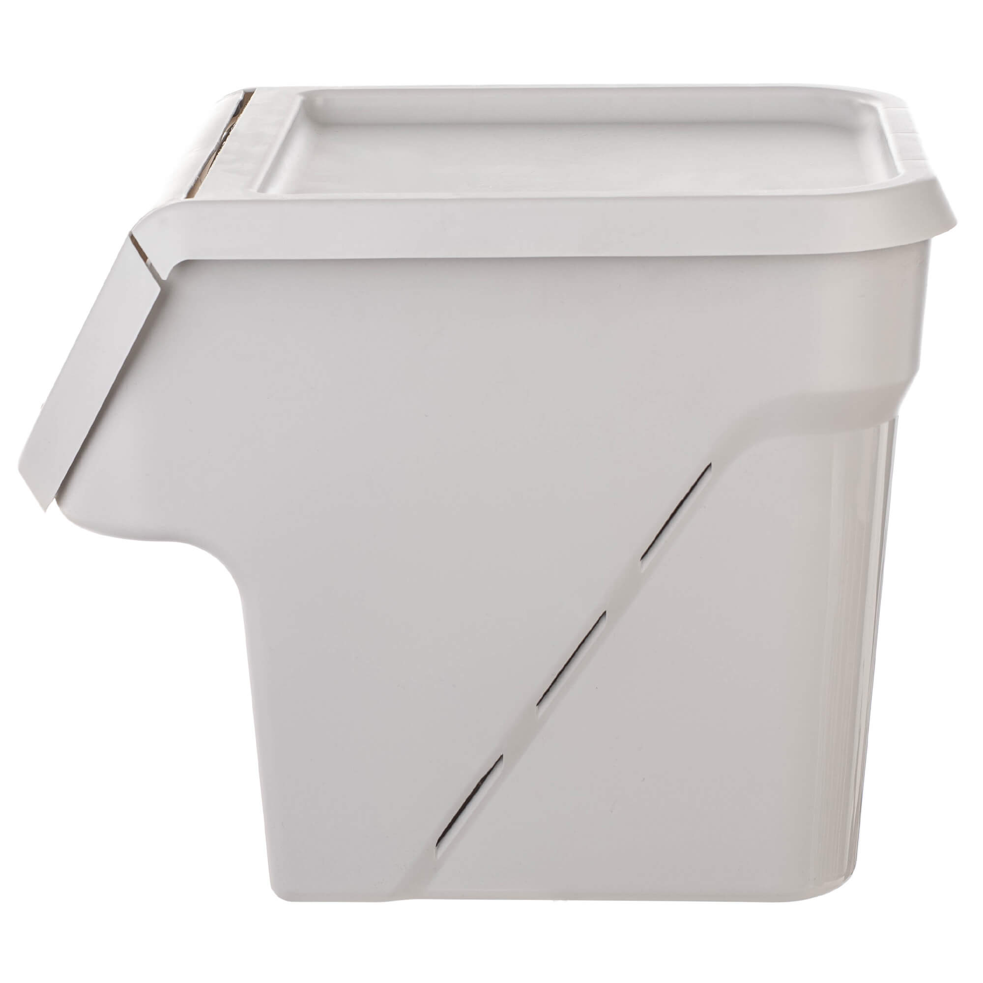 Pojemnik kuchenny z klapą Salice 13L biały