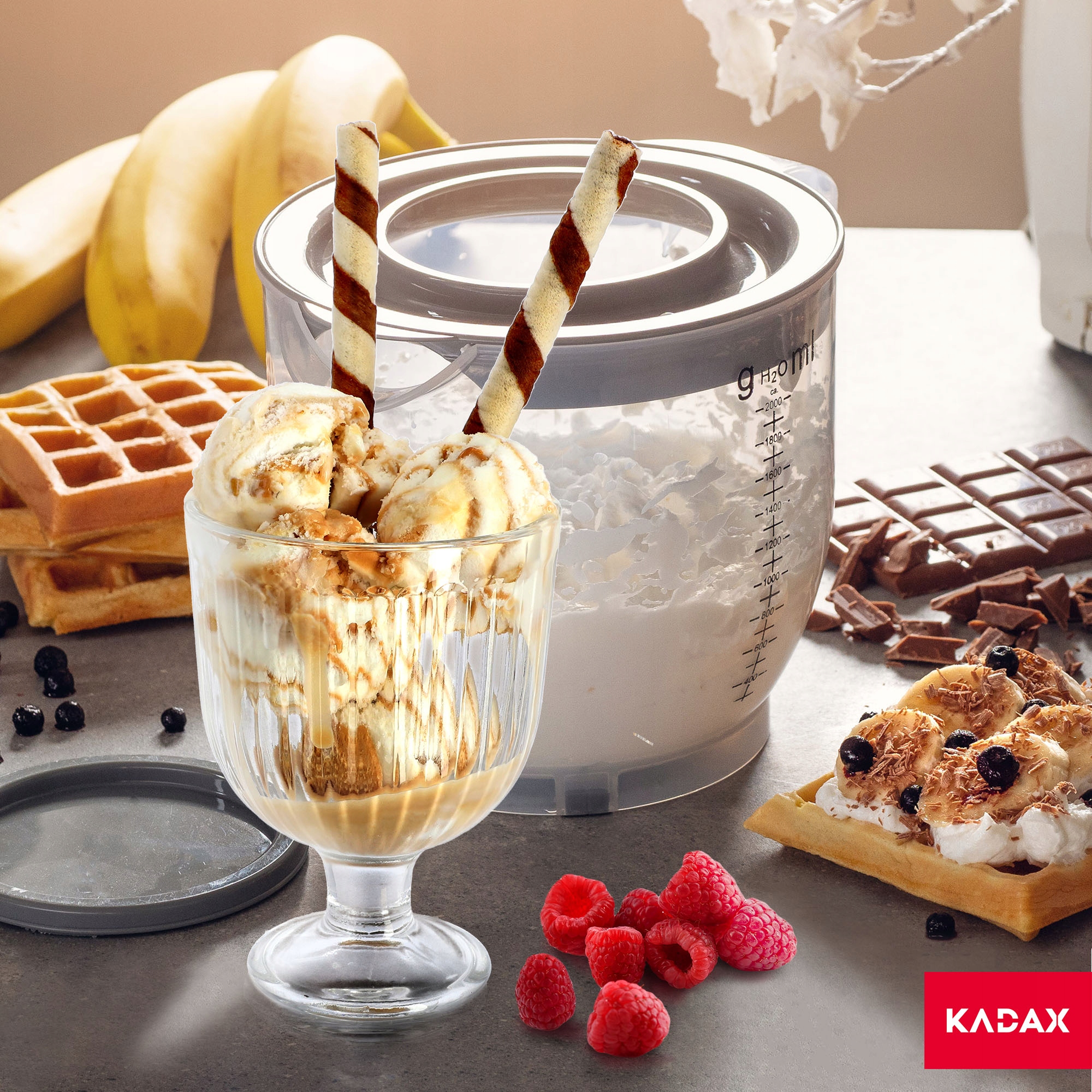 Pucharki do lodów i deserów Caro 280 ml 6 szt.