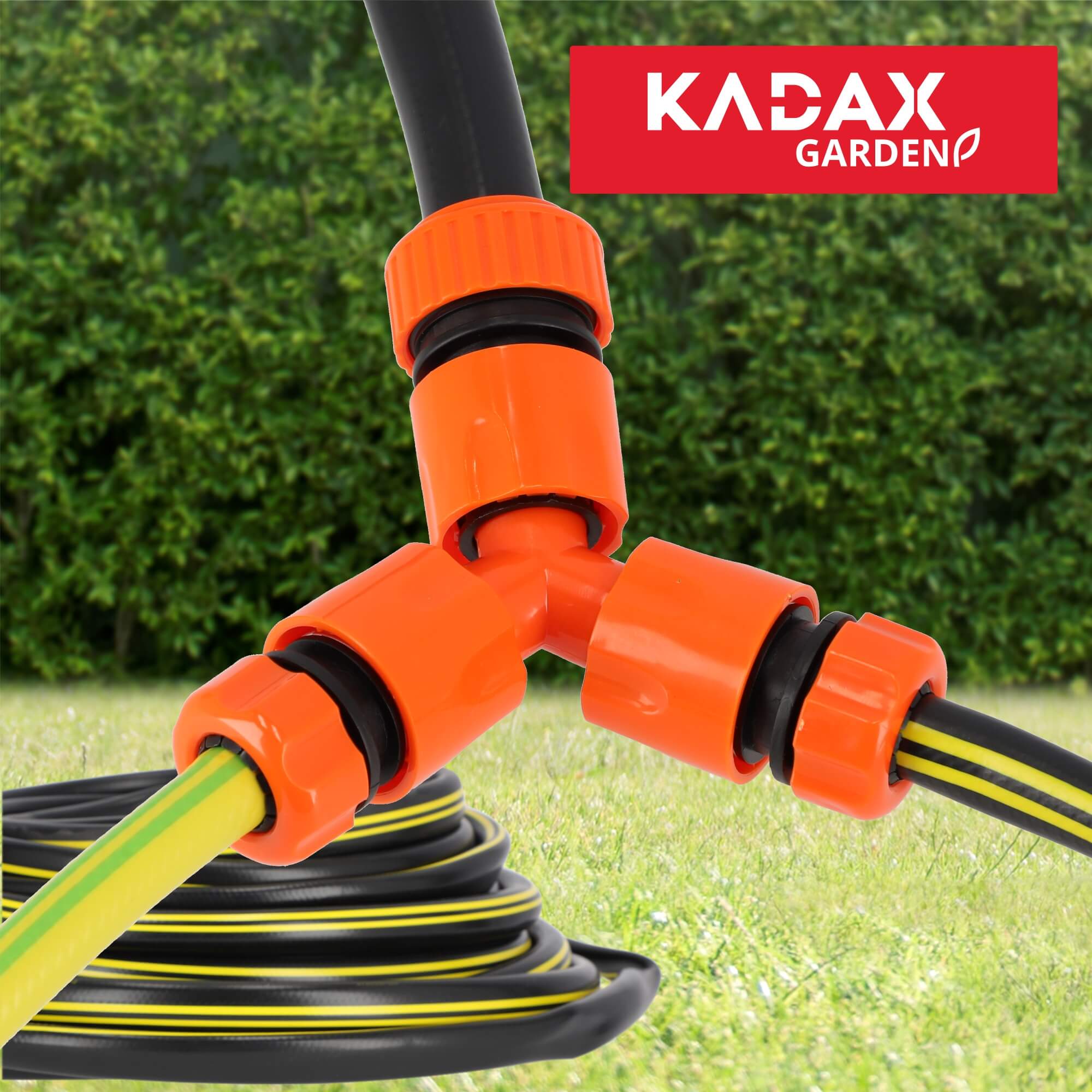 Trójnik do szybkozłączek Hakio 6 x 2 cm