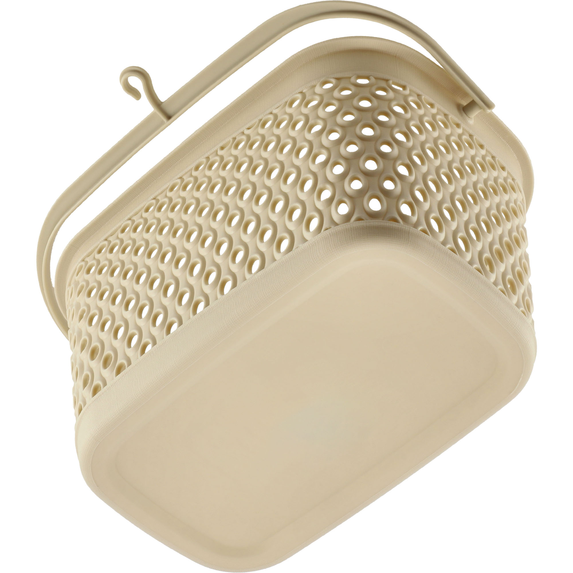 Koszyk na klamerki beżowy Jaca beżowy