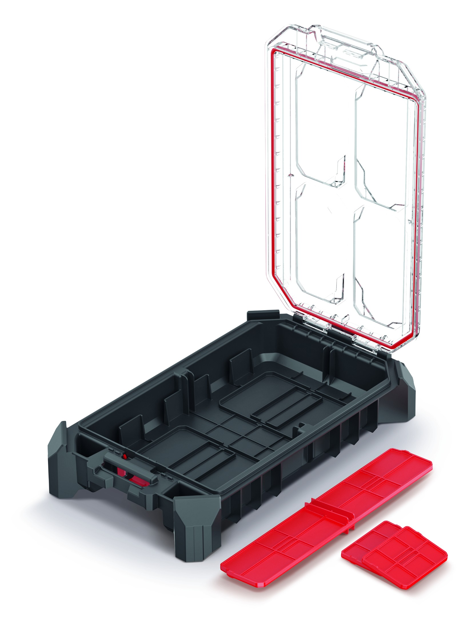 KISTENBERG Organizer narzędziowy MSX 25 niski S - KMX40258S - czarny