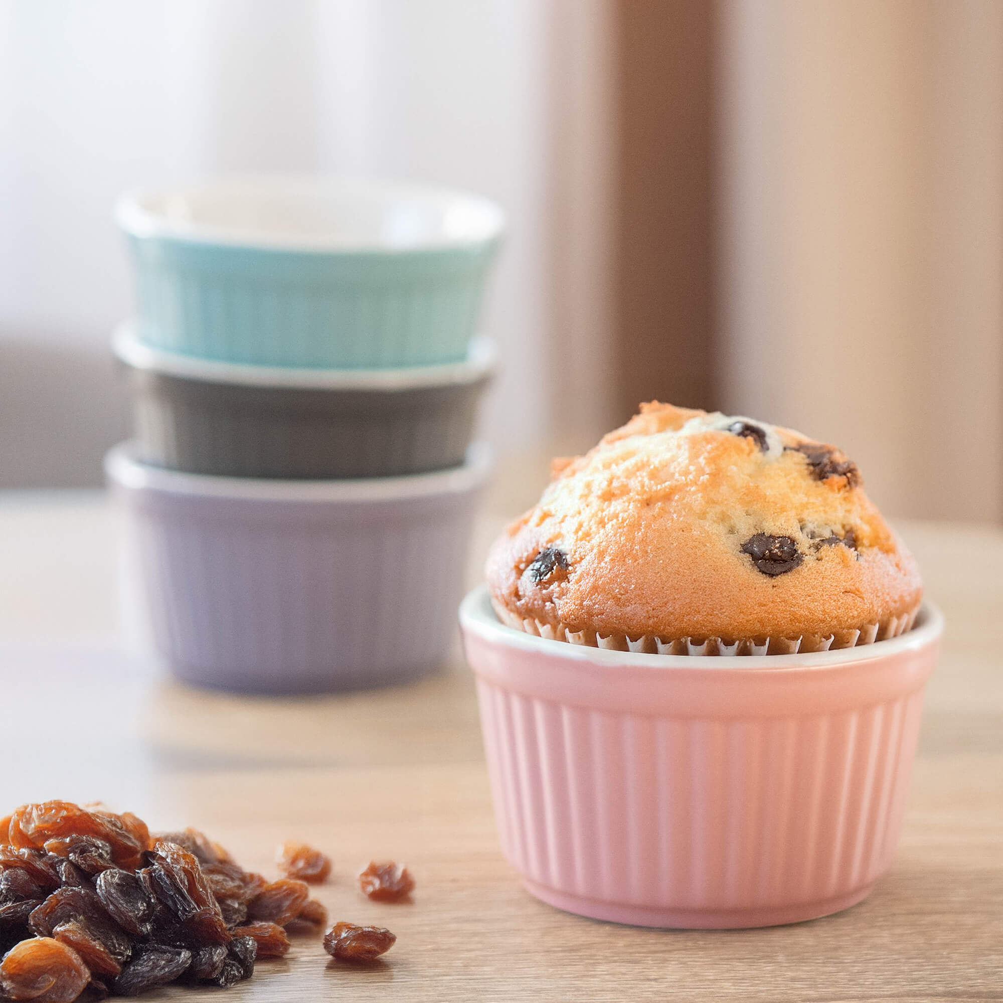 Naczynie ceramiczne do zapiekania Maes 9 x 5 cm różowe 1 szt.