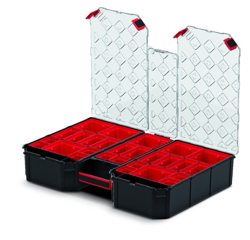 KISTENBERG Organizer narzędziowy Tager CARBO 60 wysoki B - KTGC604010B - czarny