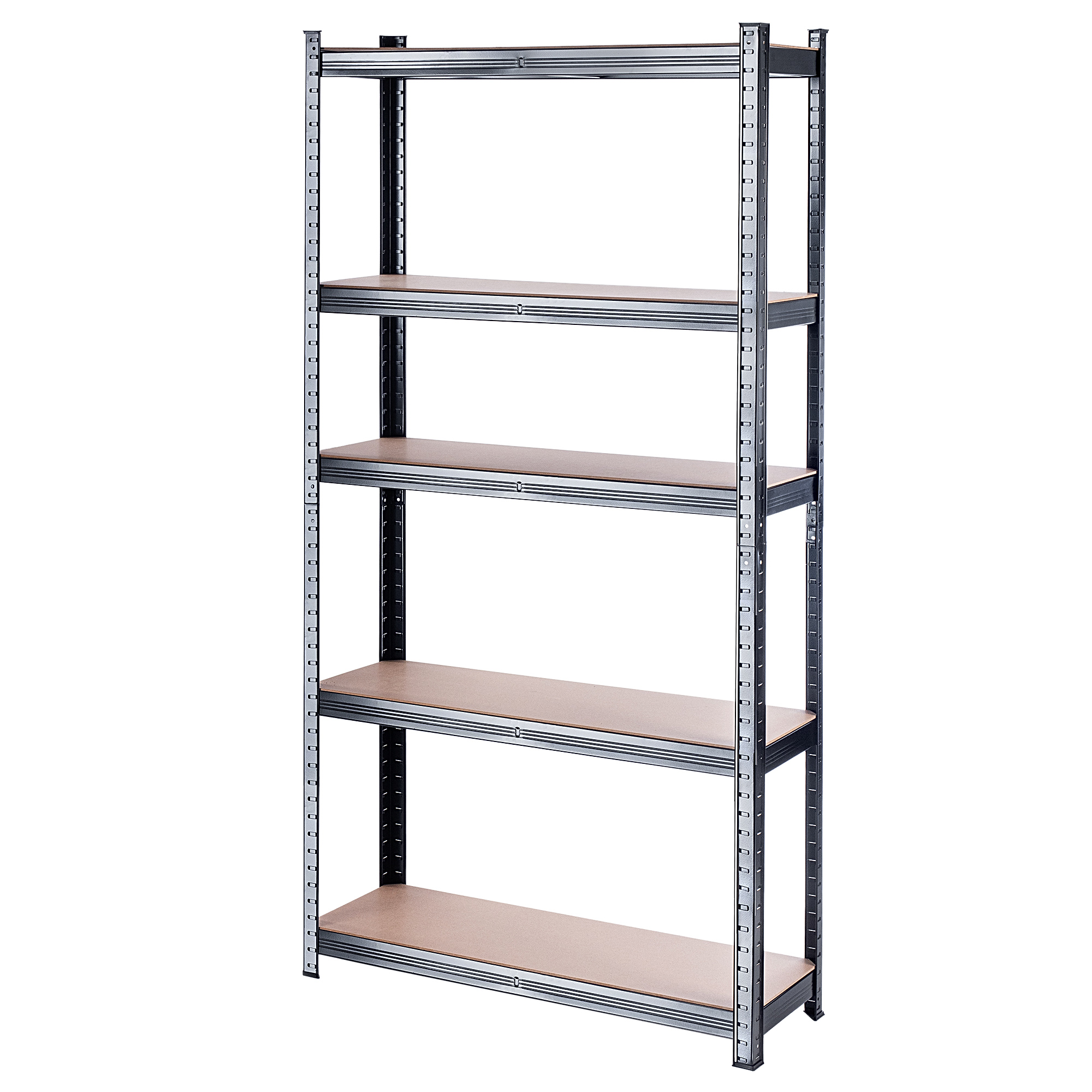 Regał metalowy 5-poziomowy Gien 875kg czarny