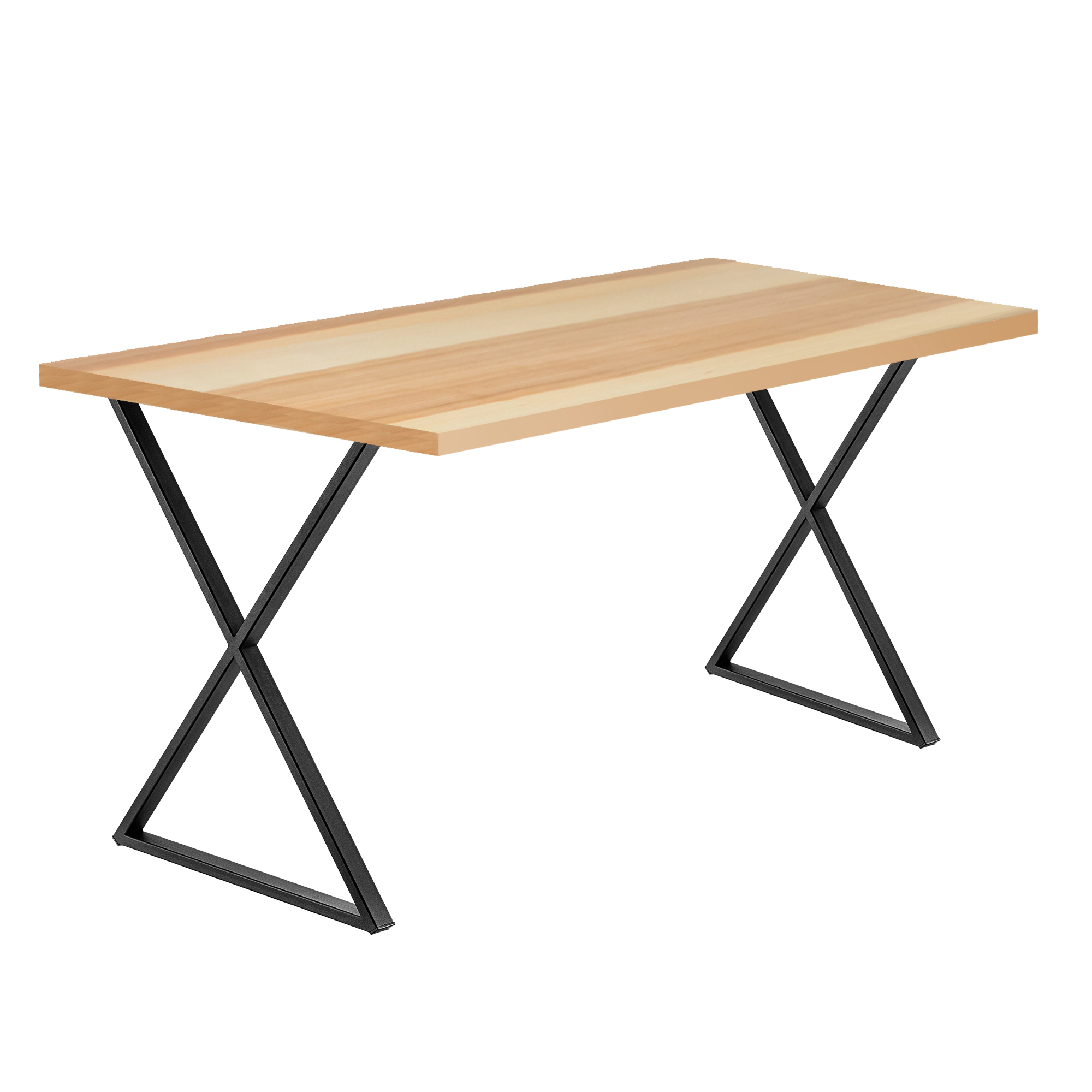 Nogi do blatu "Klepsydra X" Varetz 60 x 75 cm czarne