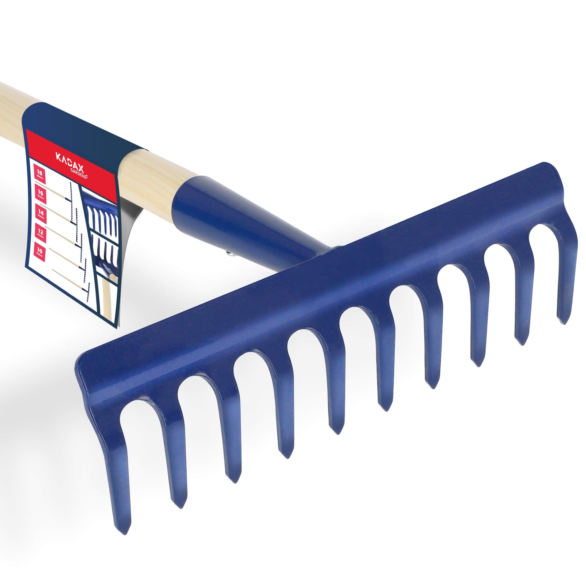 Grabie metalowe Vinci 26 x 134 cm, niebieskie