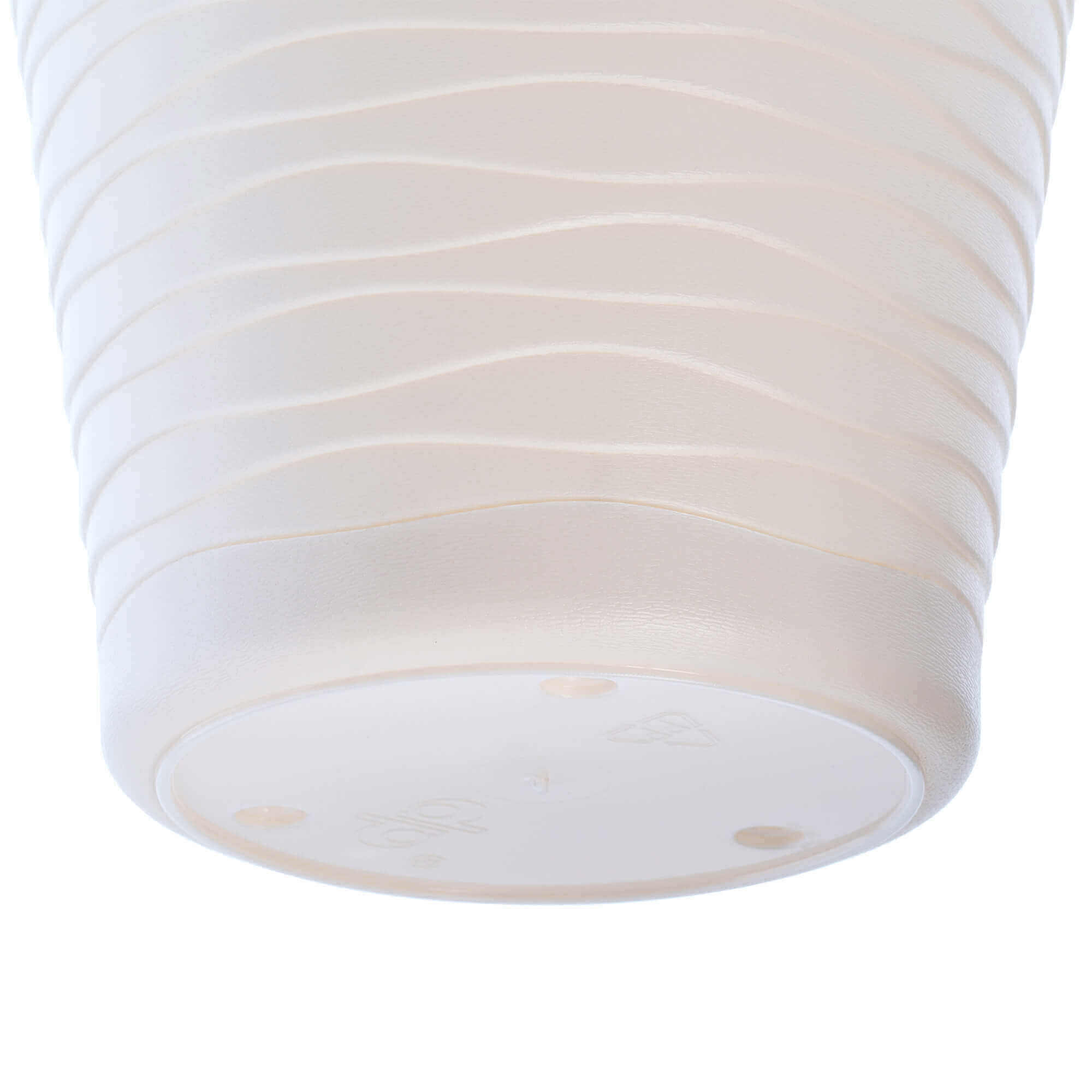 Doniczka z podstawką Greve 15 cm, kremowa