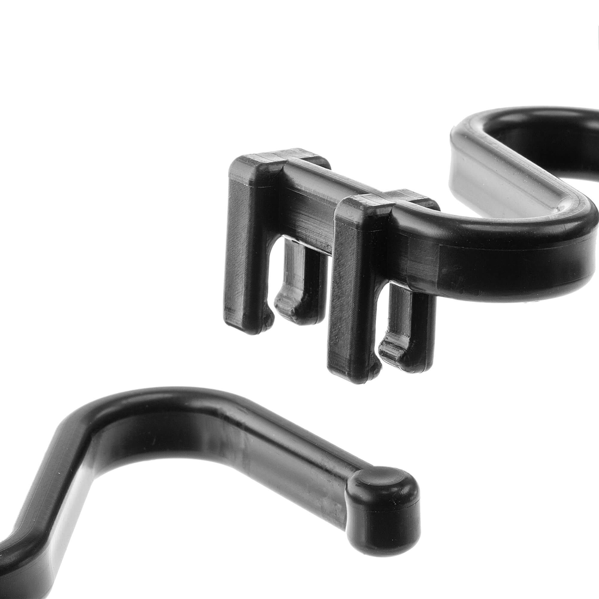 Obejma do roślin Montlaur z opaską zaciskową 21 cm czarna 20 szt.