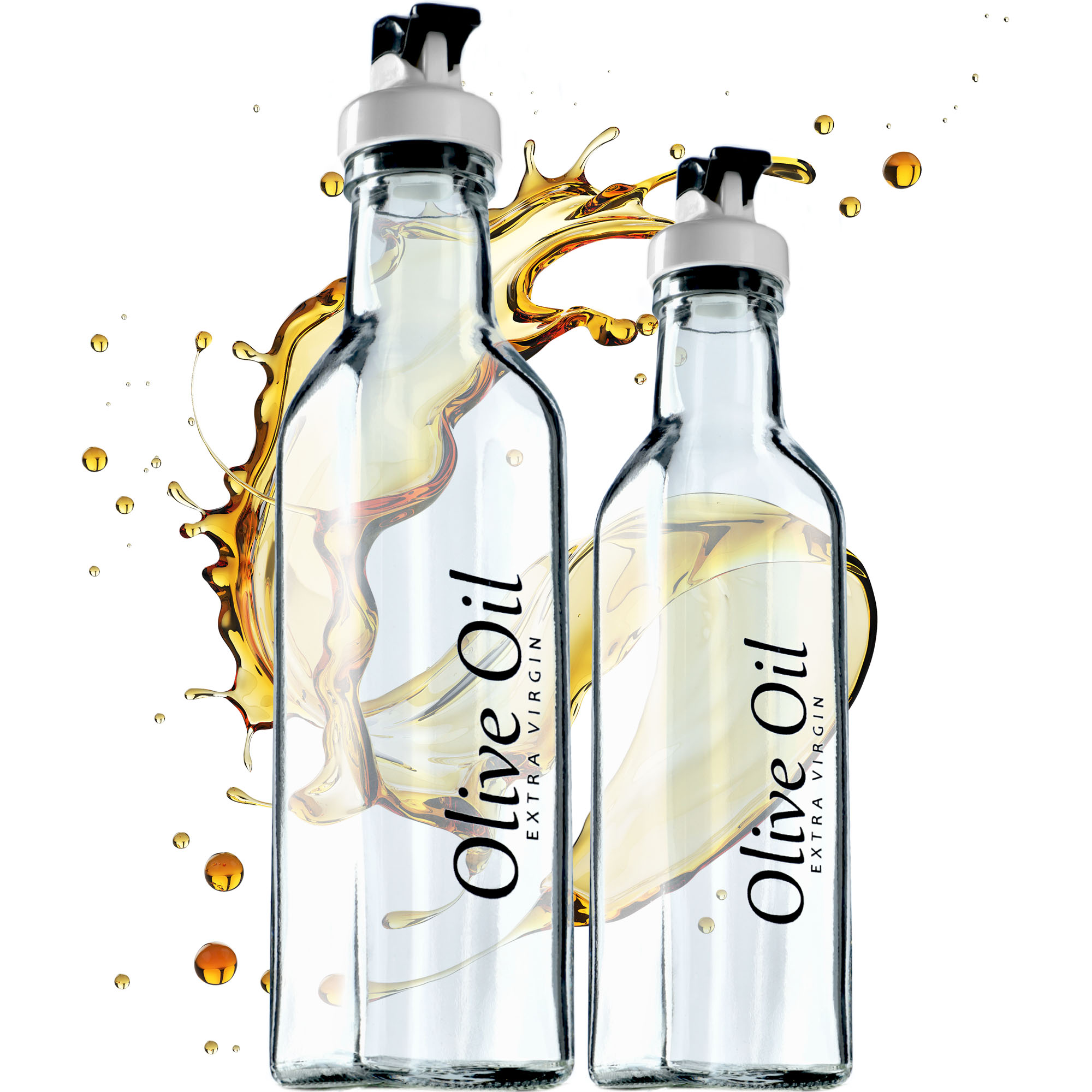 Zestaw butelek na oliwę przyprawy Setri 0,25L + but 0,5L