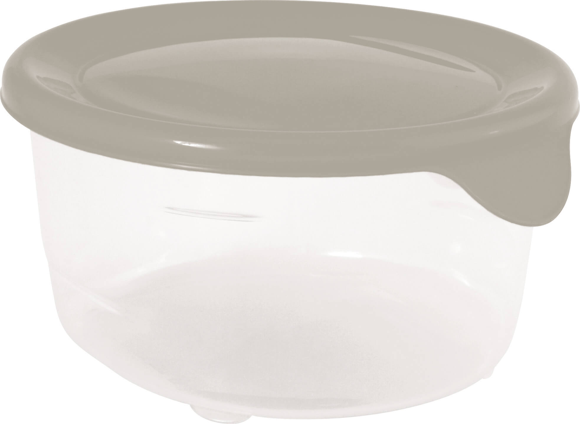Pojemnik na żywność Curver Fresh&Go okrągły 0.5L beżowy