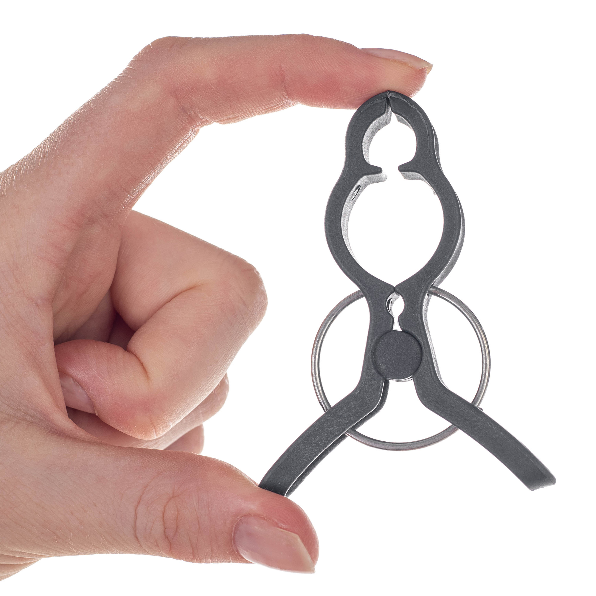 Klipsy do mocowania roślin Paldo 7.5 x 5.5 cm szare 10 szt.