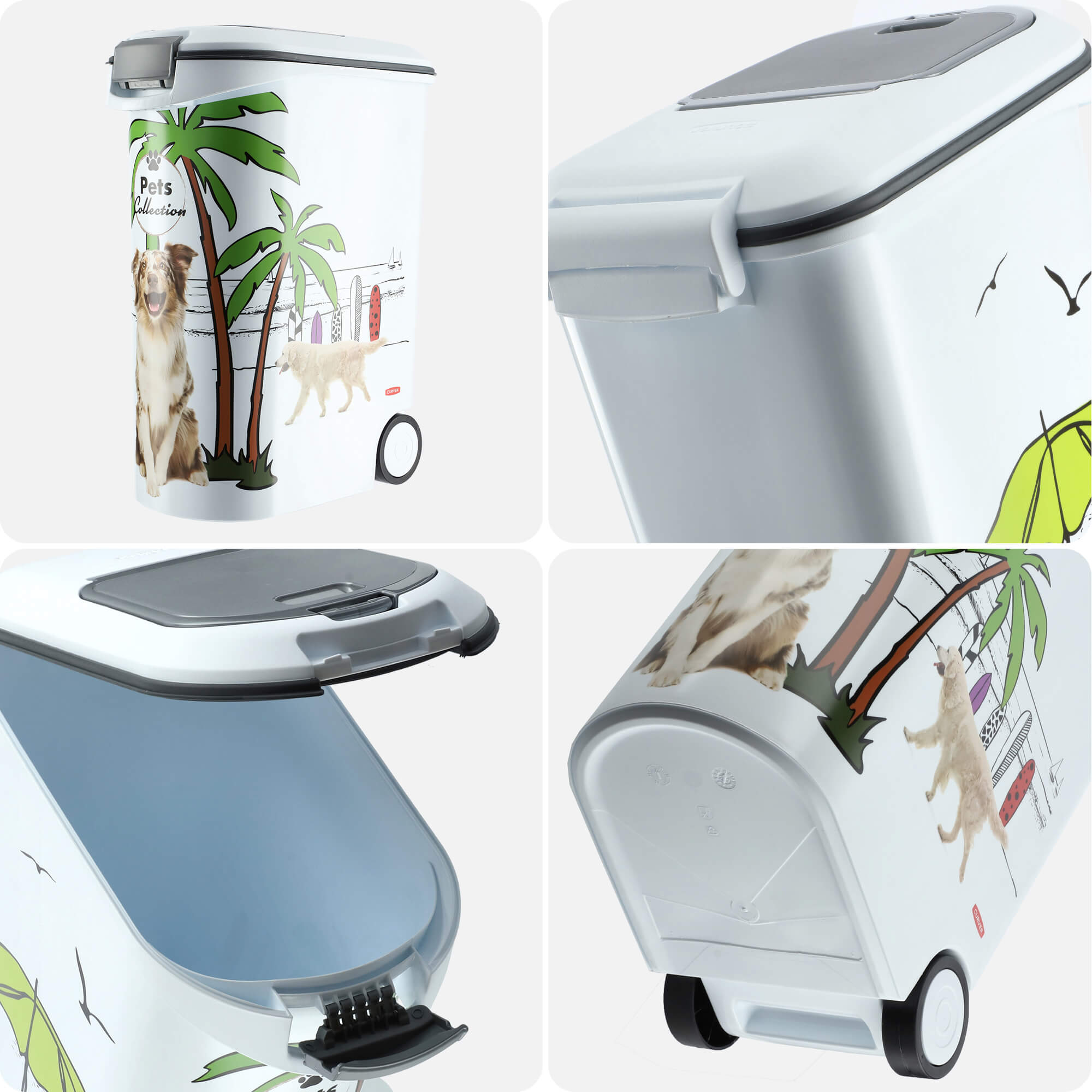 Pojemnik na karmę dla psa Curver Pet Life 54L