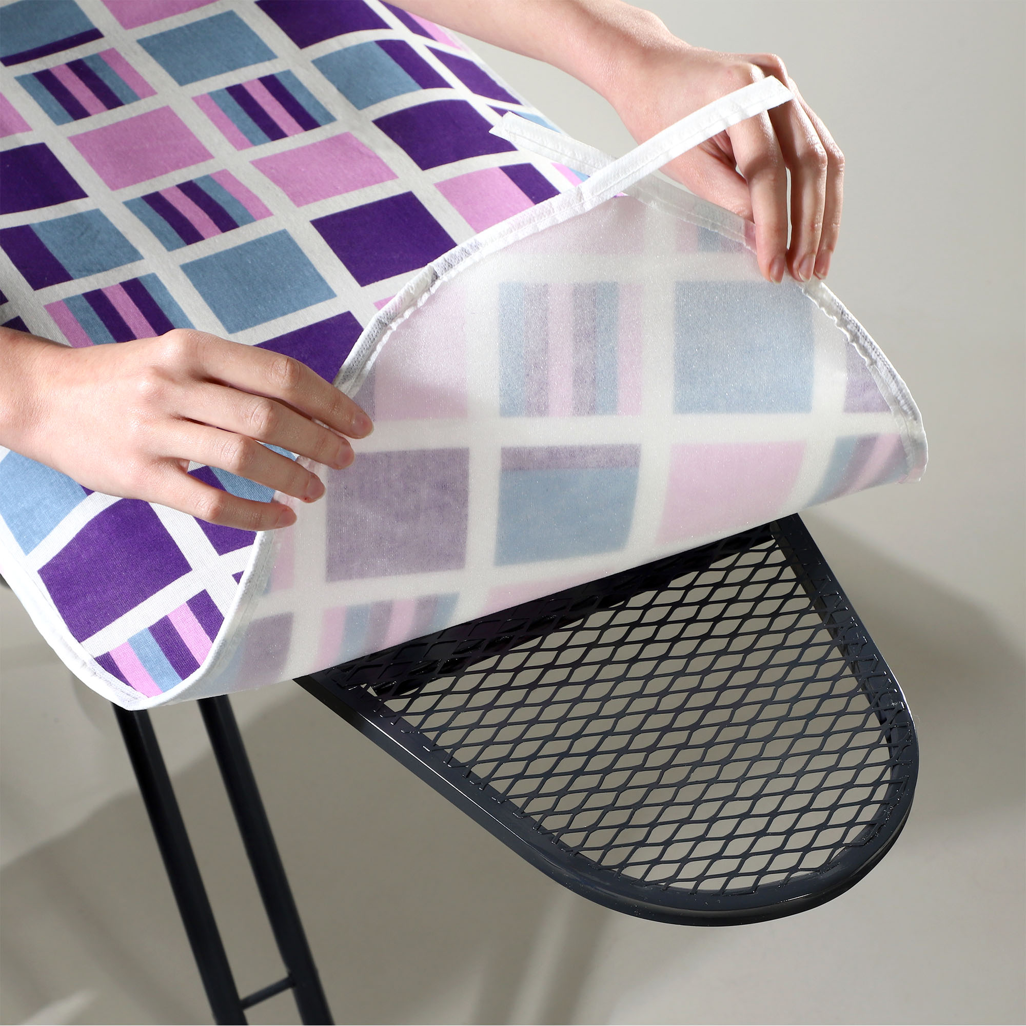 Pokrowiec na deskę do prasowania Tomar 123 x 45 cm kratka