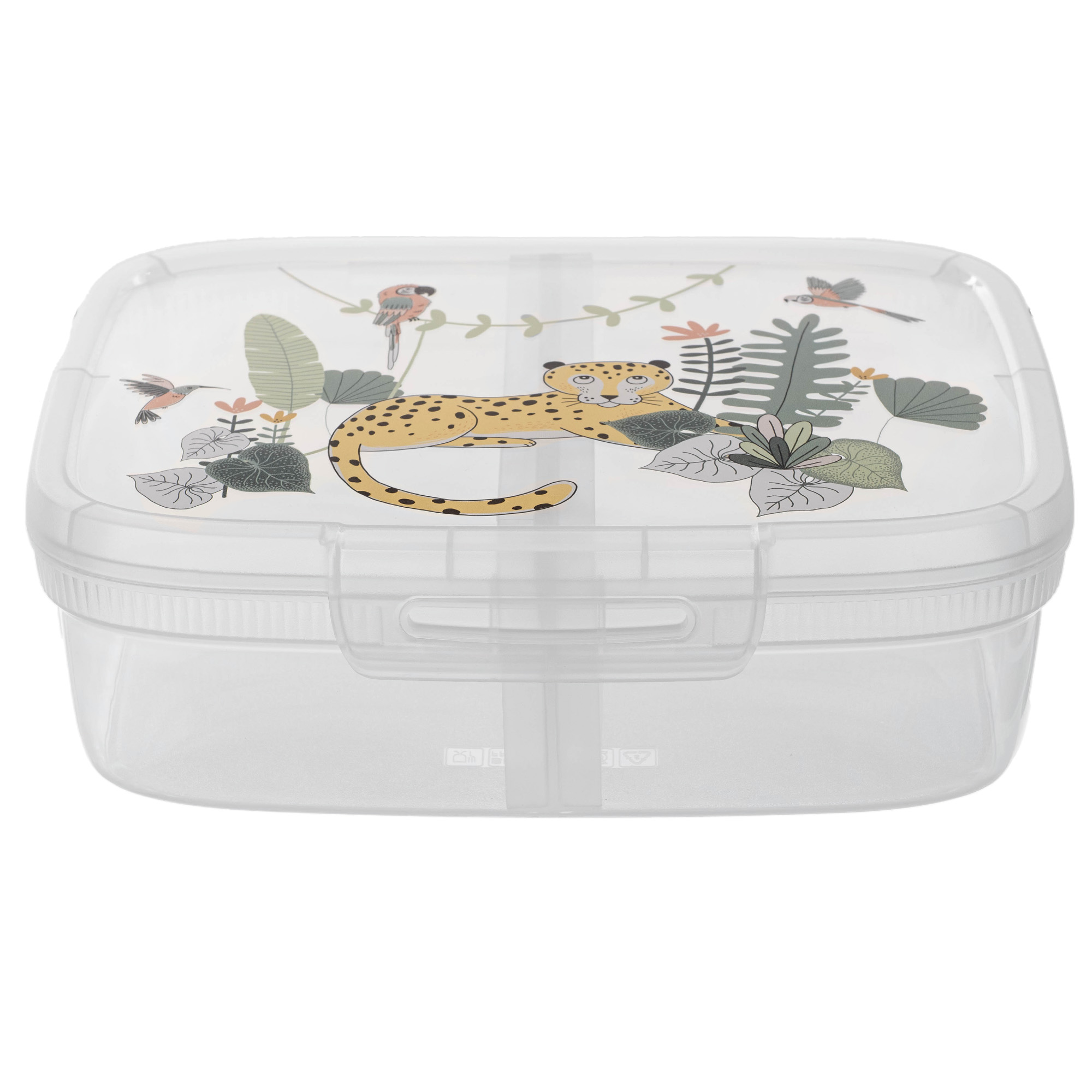 Pojemnik na żywność CURVER Snap Box prostokątny z przegrodą 1.8L