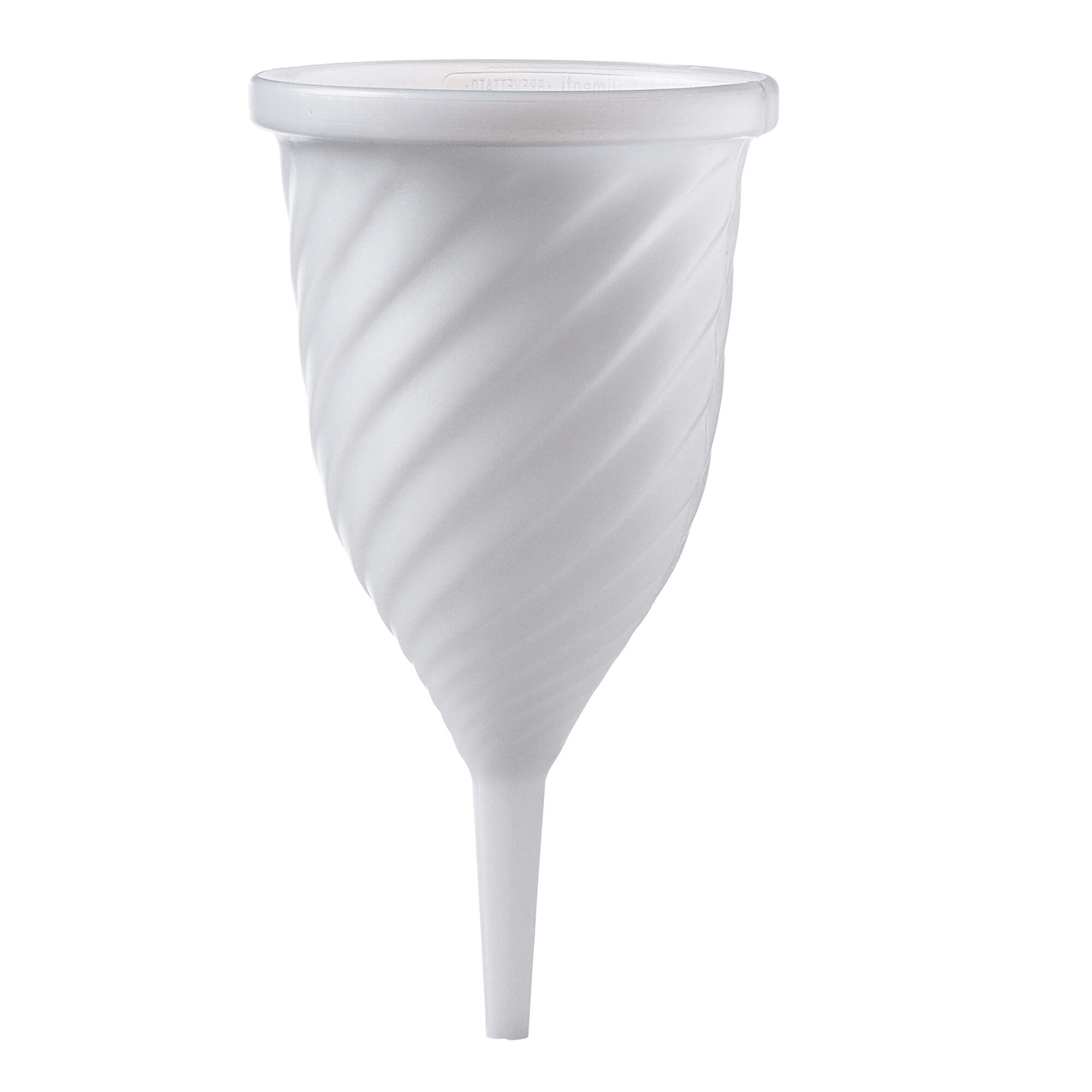 Lejek spiralny do filtracji Vinay 15.5 x 29 cm biały