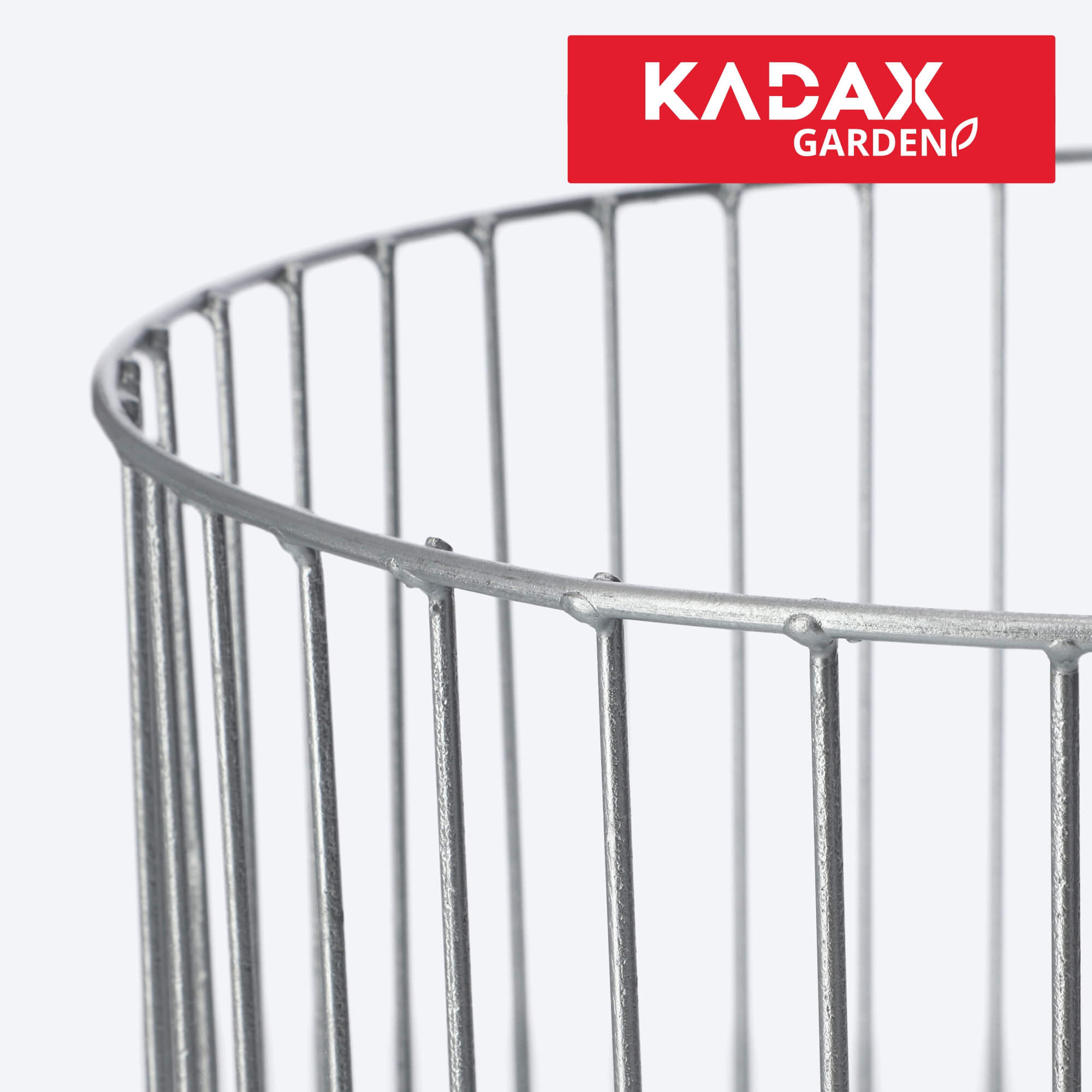 Donica stalowa gabionowa 39 x 32 cm