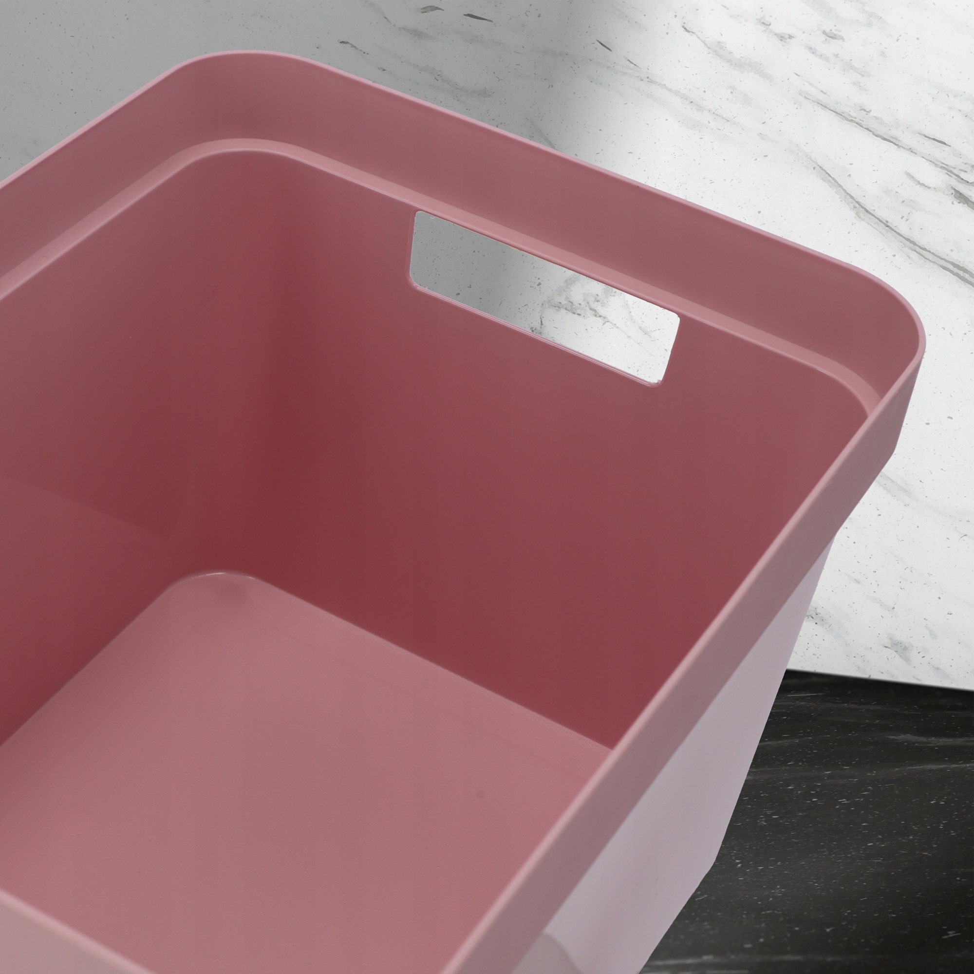 Pojemniki do przechowywania Curver Infinity 4.5+11+17L różowe z pokrywą