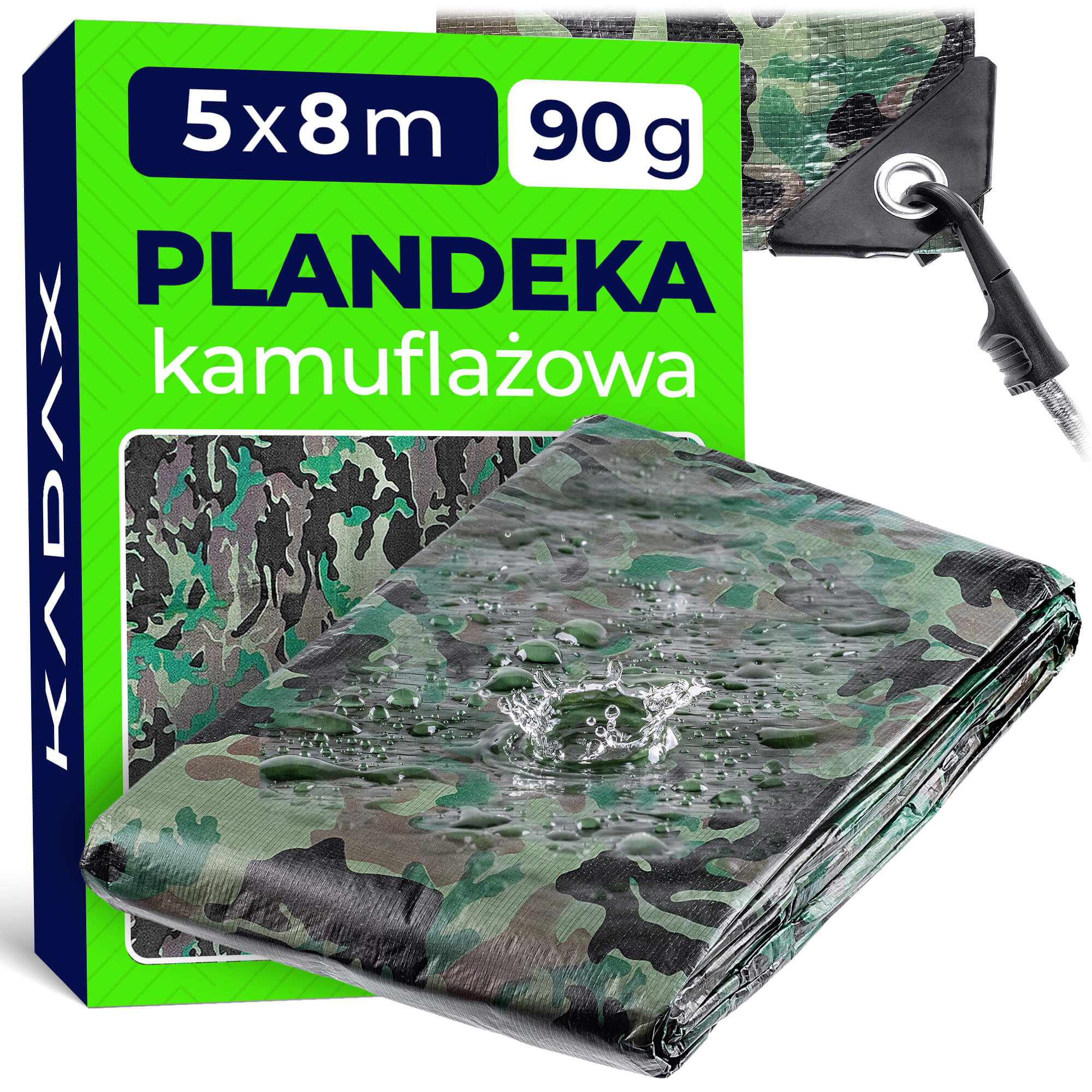 Plandeka kamuflażowa Welden 5 x 8 m