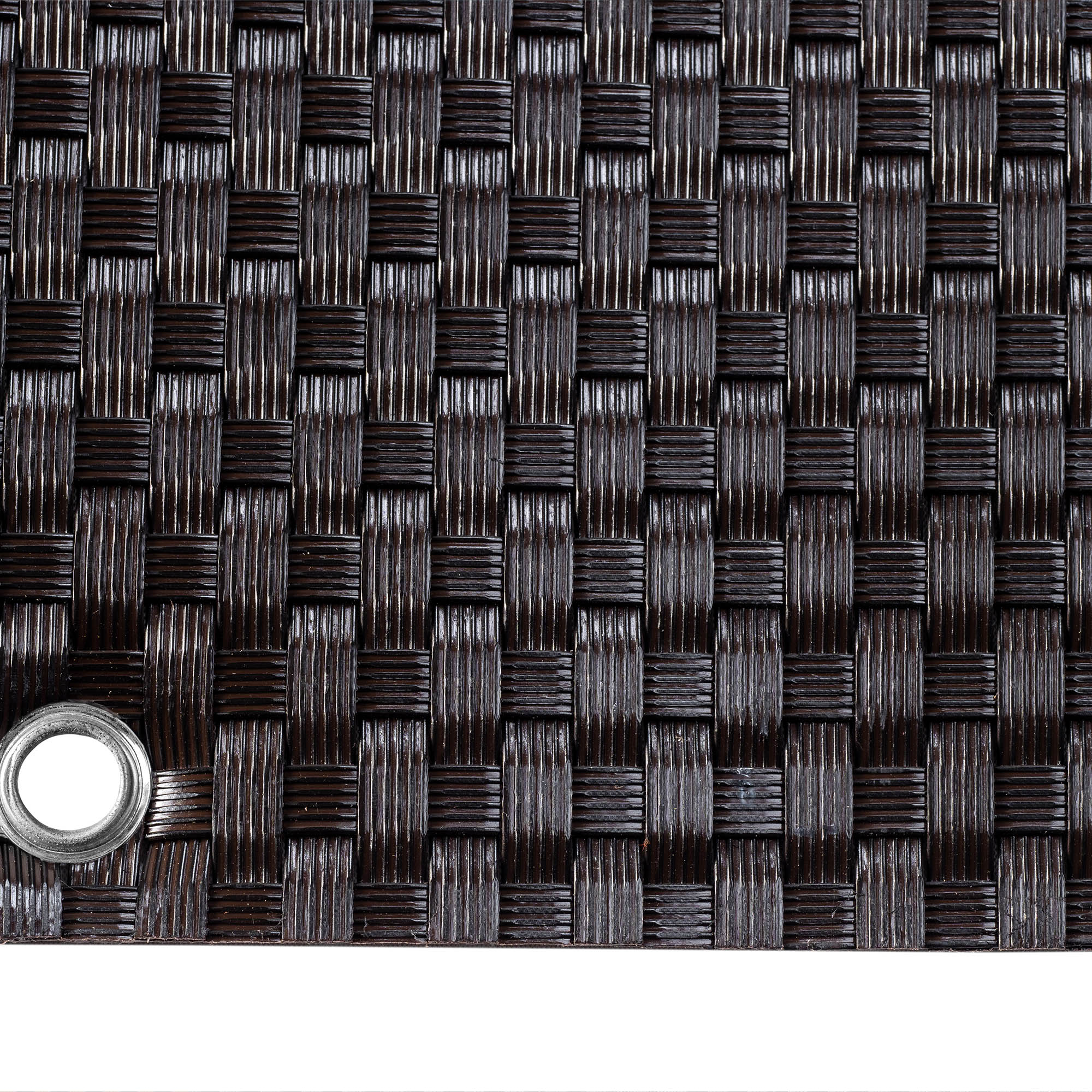 Osłona balkonowa Skei 100 x 500 cm, ciemny brąz