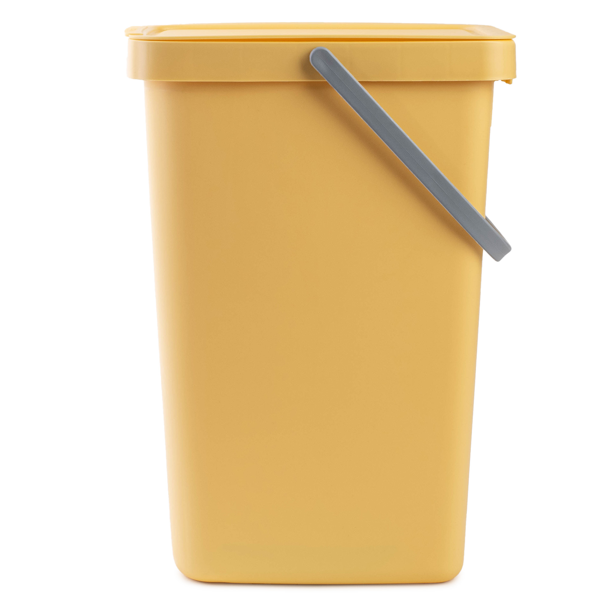 Kosz na śmieci Salans jasny żółty 12L