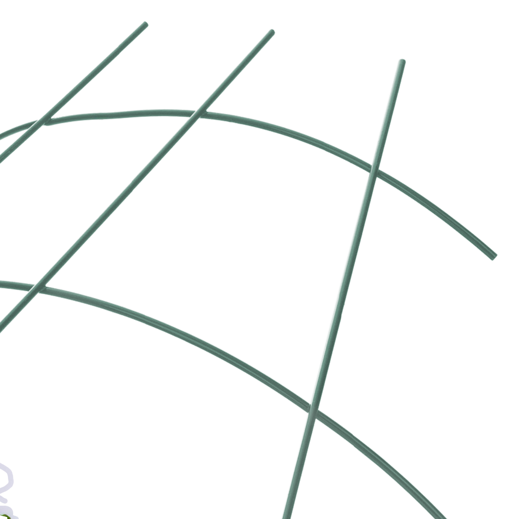 Podpora doniczkowa do roślin zielona Chieti, 3 szt.