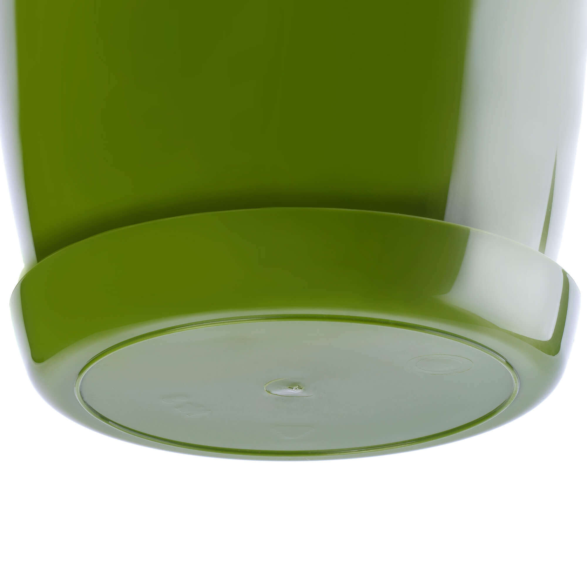 Doniczka Agen z podstawką 18 cm, zielona
