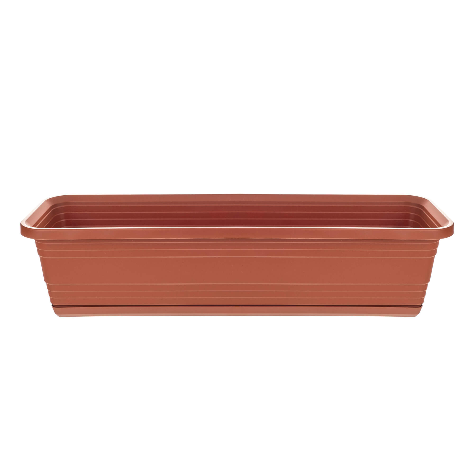 Skrzynka balkonowa z podstawką Paulin 60cm terrakota