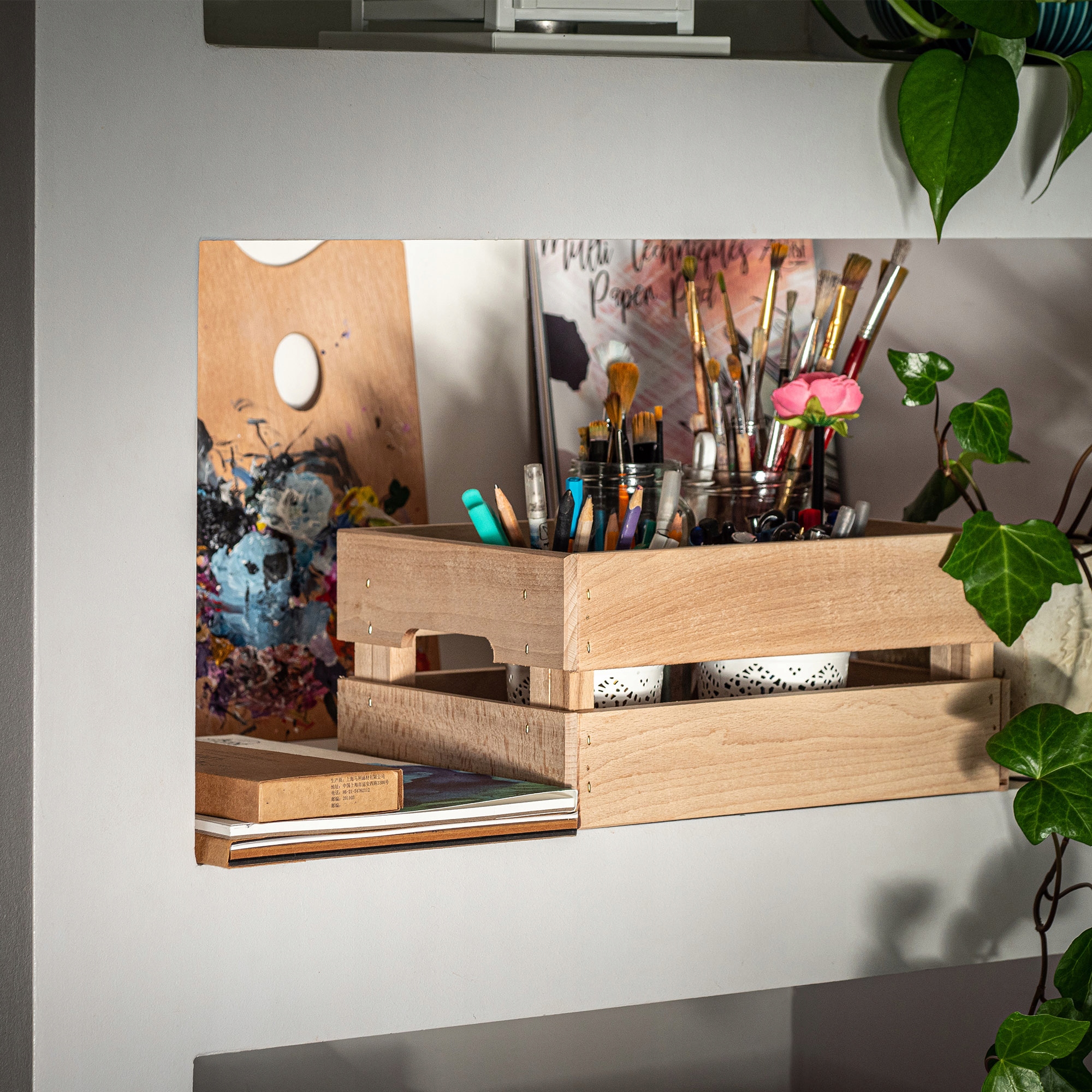 Skrzynia drewniana 14 x 20cm