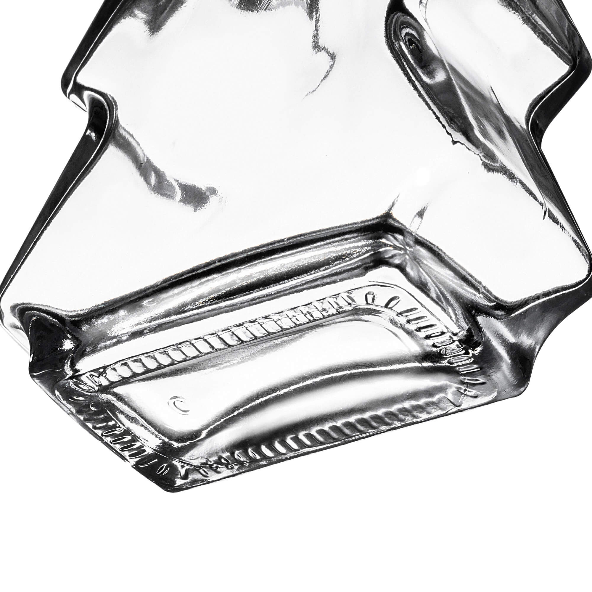 Szklana butelka choinka Enna 500ml z zieloną zakrętką 1 szt.