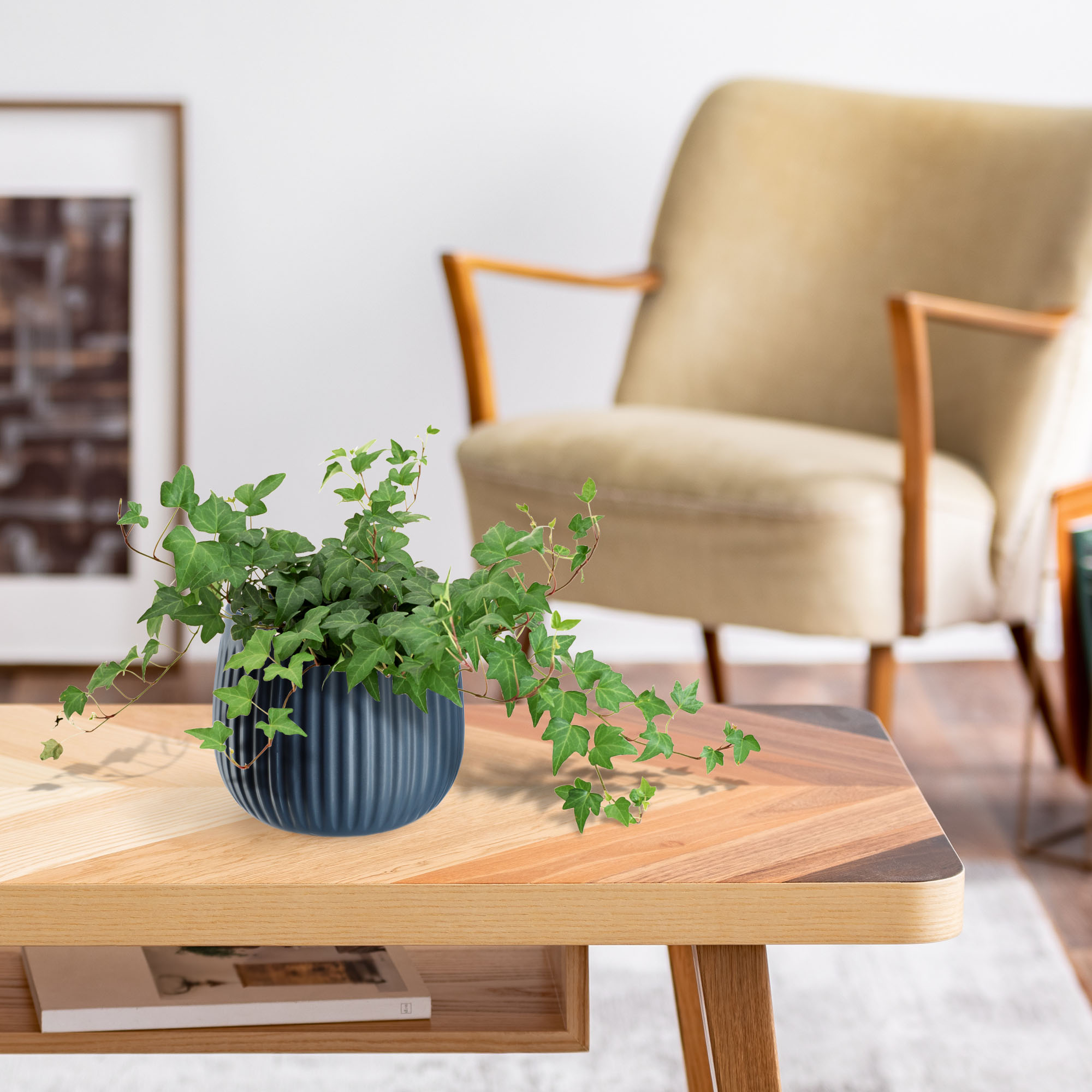 Osłonka ceramiczna Vario 12 cm, granatowa