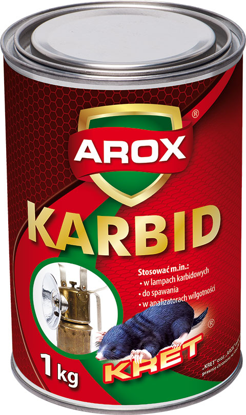 Arox Karbid na krety i nornice 1 kg