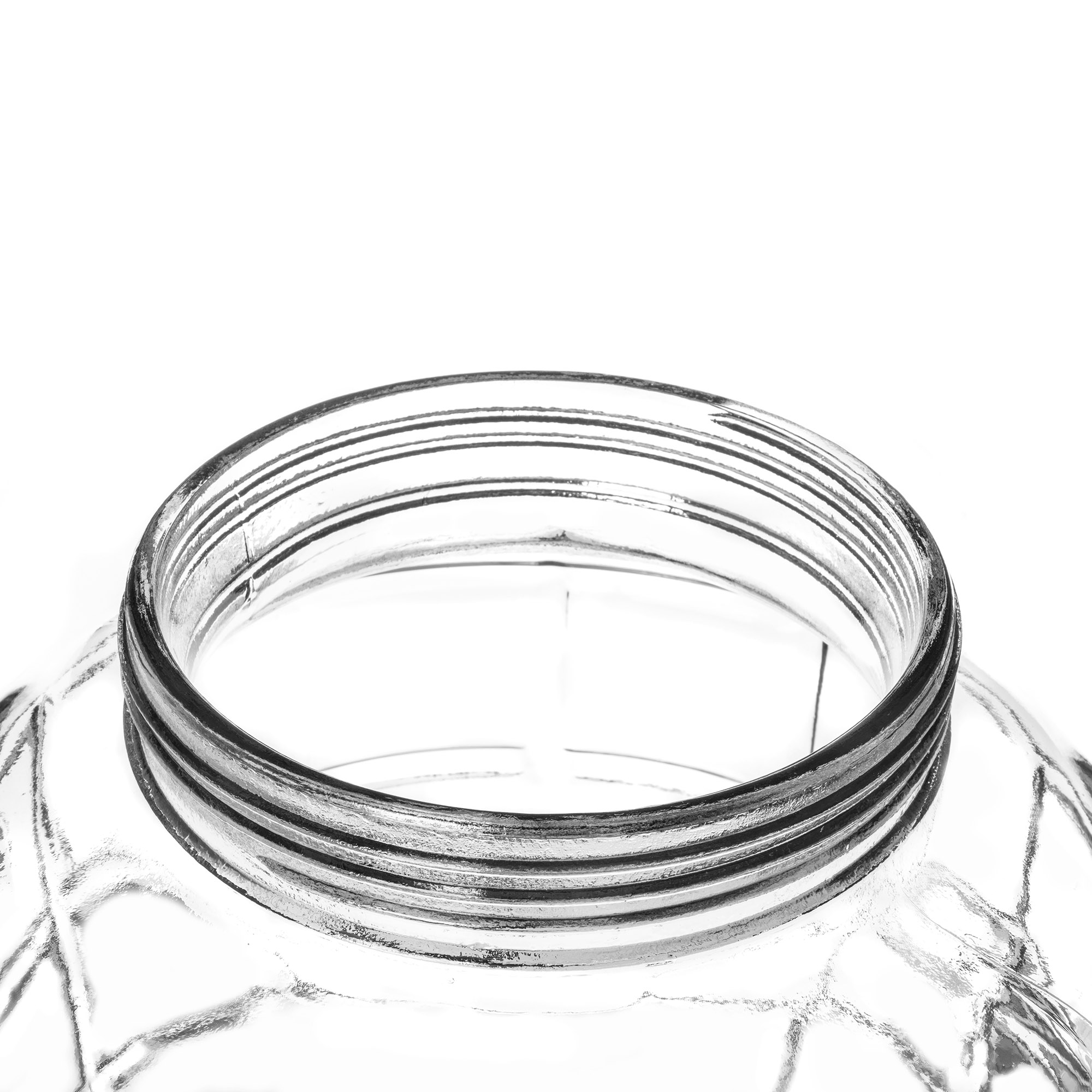 Uniwersalny szklany słój z zakrętką Fenis 30L